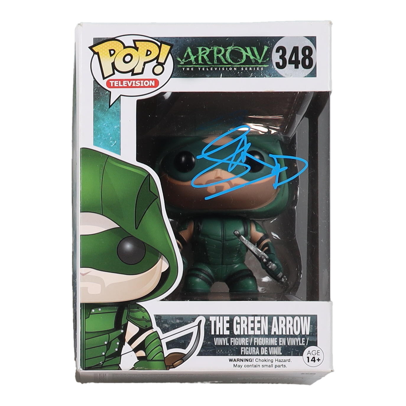 Stephen Amell Signed "Arrow" #348 The Green Arrow Funko Pop! Vinyl Figure (JSA) at PristineAuction.com Stephen Amell Signed "Arrow" #348 The Green Arrow Funko Pop! Vinyl Figure (JSA) at PristineAuction.com