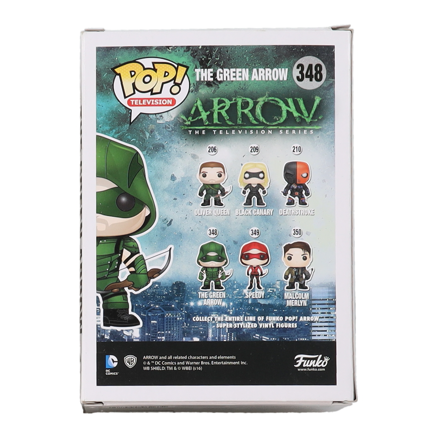Stephen Amell Signed "Arrow" #348 The Green Arrow Funko Pop! Vinyl Figure (JSA) at PristineAuction.com Stephen Amell Signed "Arrow" #348 The Green Arrow Funko Pop! Vinyl Figure (JSA) at PristineAuction.com