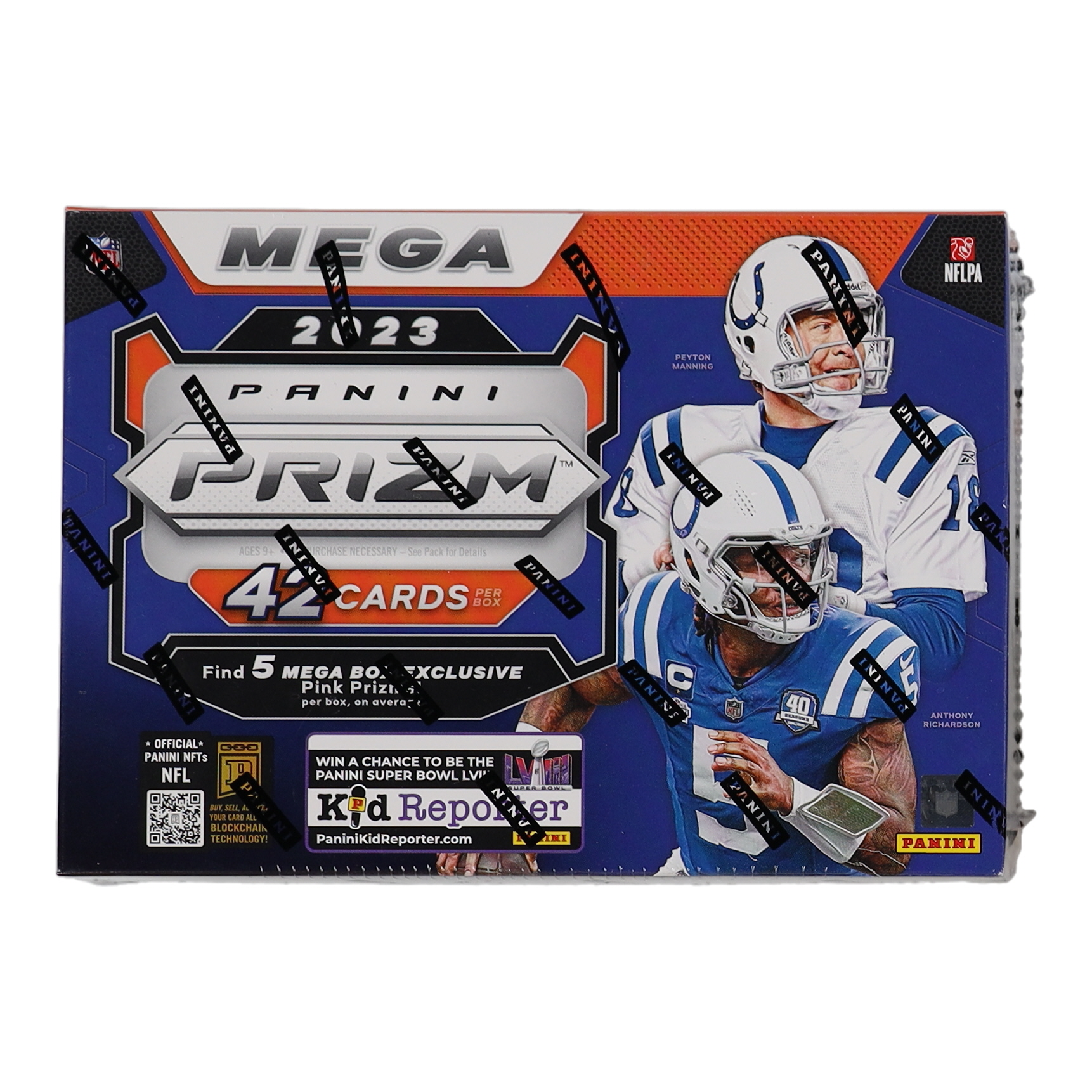 2023 Panini Prizm Football Mega Box With (6) Packs at PristineAuction.com 2023 Panini Prizm Football Mega Box With (6) Packs at PristineAuction.com