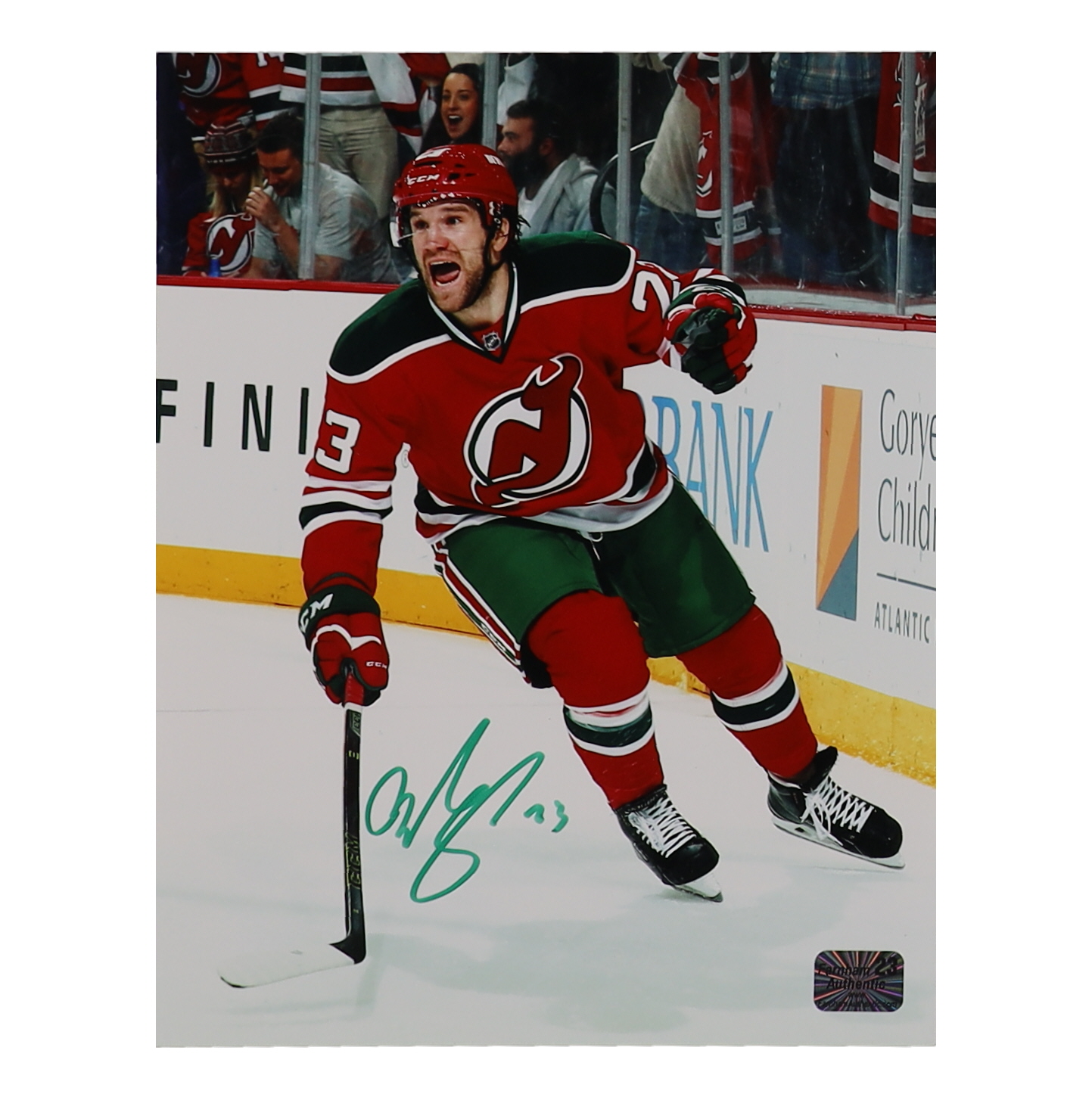 Bobby Farnham Signed Devils 8x10 Photo (Farnham) | Pristine Auction