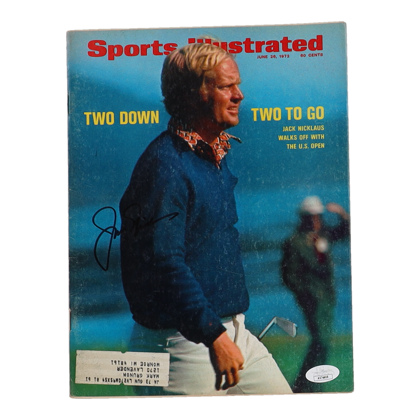 Jack Nicklaus Signed 1972 "Sports Illustrated" Magazine (JSA) at PristineAuction.com Jack Nicklaus Signed 1972 "Sports Illustrated" Magazine (JSA) at PristineAuction.com
