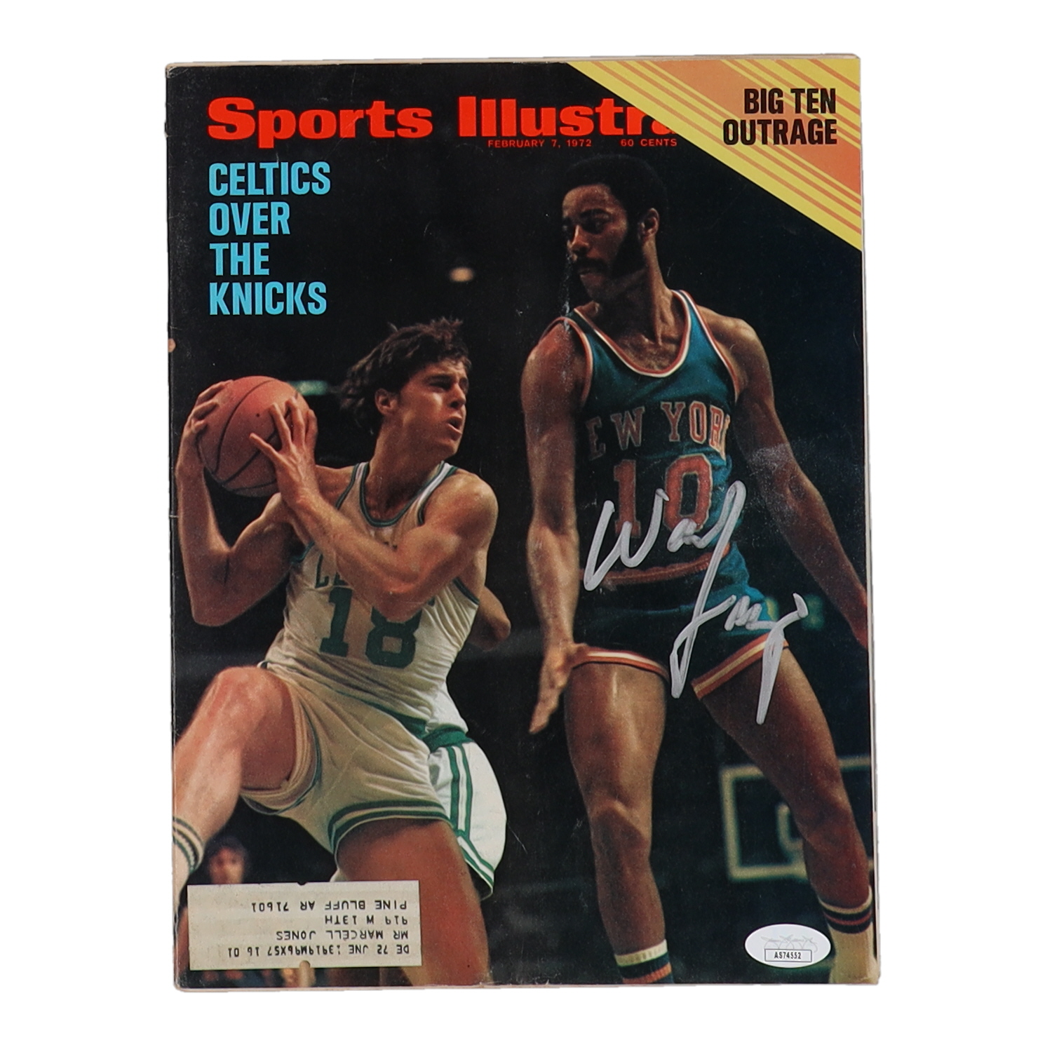 Walt Frazier Signed 1972 Sports Illustrated Magazine (JSA) at PristineAuction.com Walt Frazier Signed 1972 Sports Illustrated Magazine (JSA) at PristineAuction.com