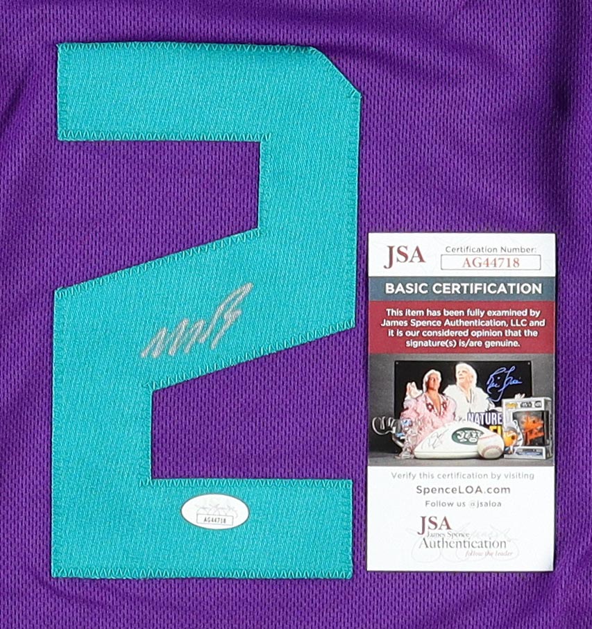 LaMelo Ball Signed Jersey (JSA) at PristineAuction.com LaMelo Ball Signed Jersey (JSA) at PristineAuction.com