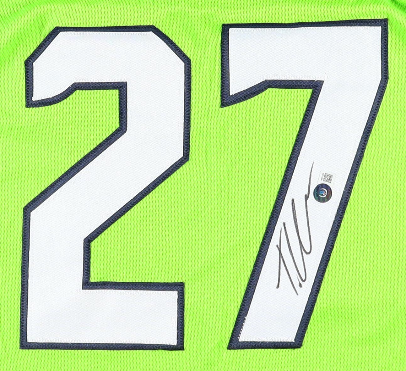 Tariq Woolen Signed Jersey (Beckett) at PristineAuction.com Tariq Woolen Signed Jersey (Beckett) at PristineAuction.com