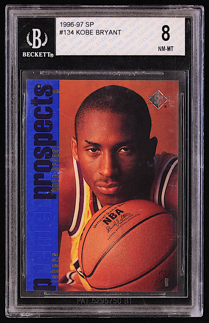 Kobe Bryant 1996-97 SP #134 RC (BGS 8) at PristineAuction.com Kobe Bryant 1996-97 SP #134 RC (BGS 8) at PristineAuction.com