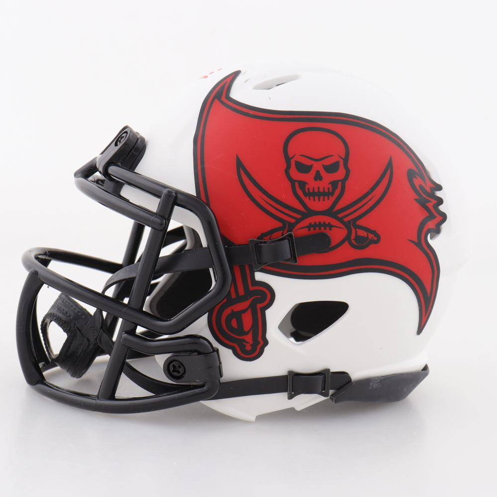 Baker Mayfield Signed Buccaneers Lunar Eclipse Alternate Speed Mini Helmet (JSA & PIA) at PristineAuction.com Baker Mayfield Signed Buccaneers Lunar Eclipse Alternate Speed Mini Helmet (JSA & PIA) at PristineAuction.com