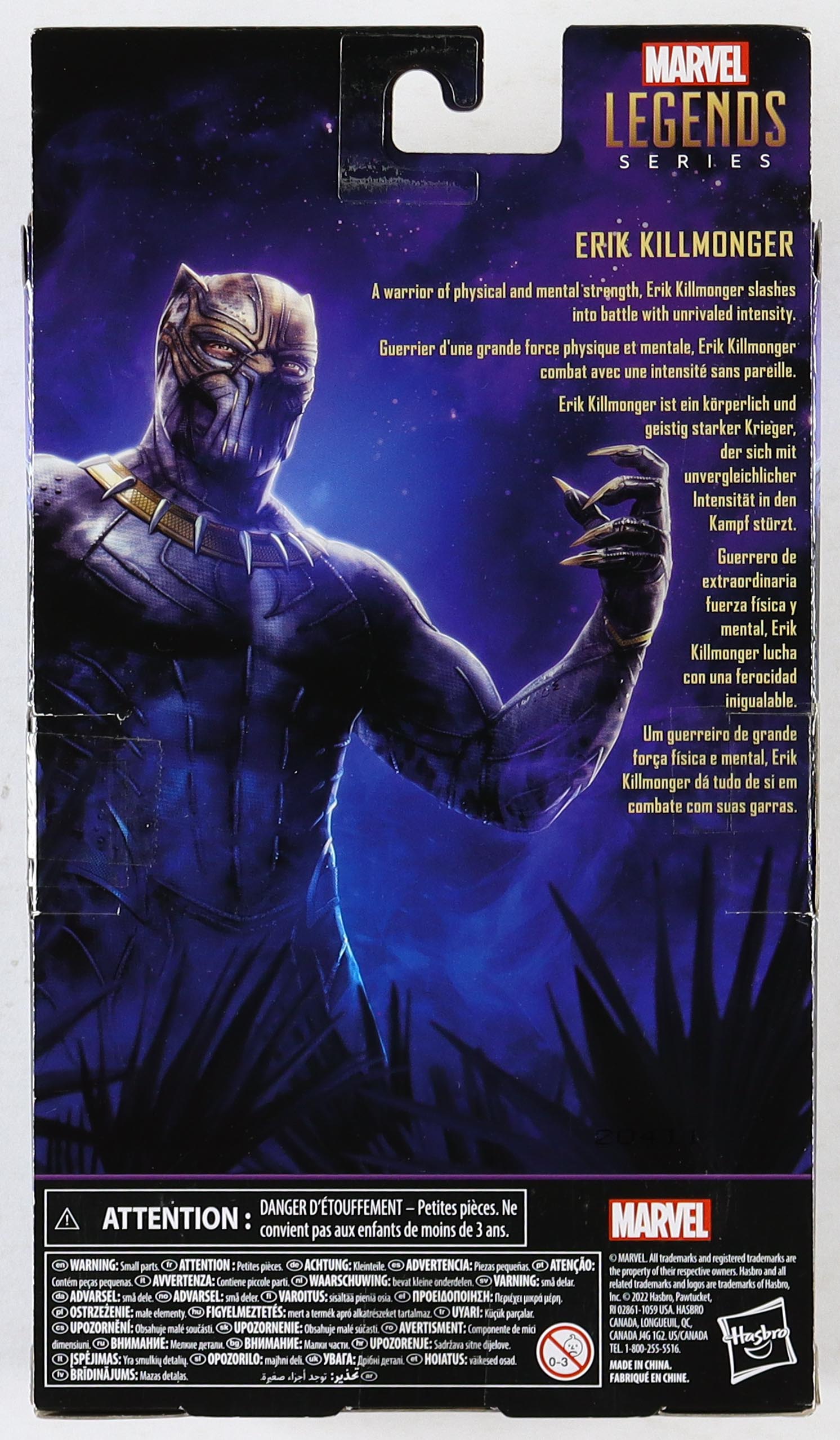 Michael B. Jordan Signed Marvel "Black Panther" Legends Series Erik Killmonger Figure (Beckett) at PristineAuction.com Michael B. Jordan Signed Marvel "Black Panther" Legends Series Erik Killmonger Figure (Beckett) at PristineAuction.com