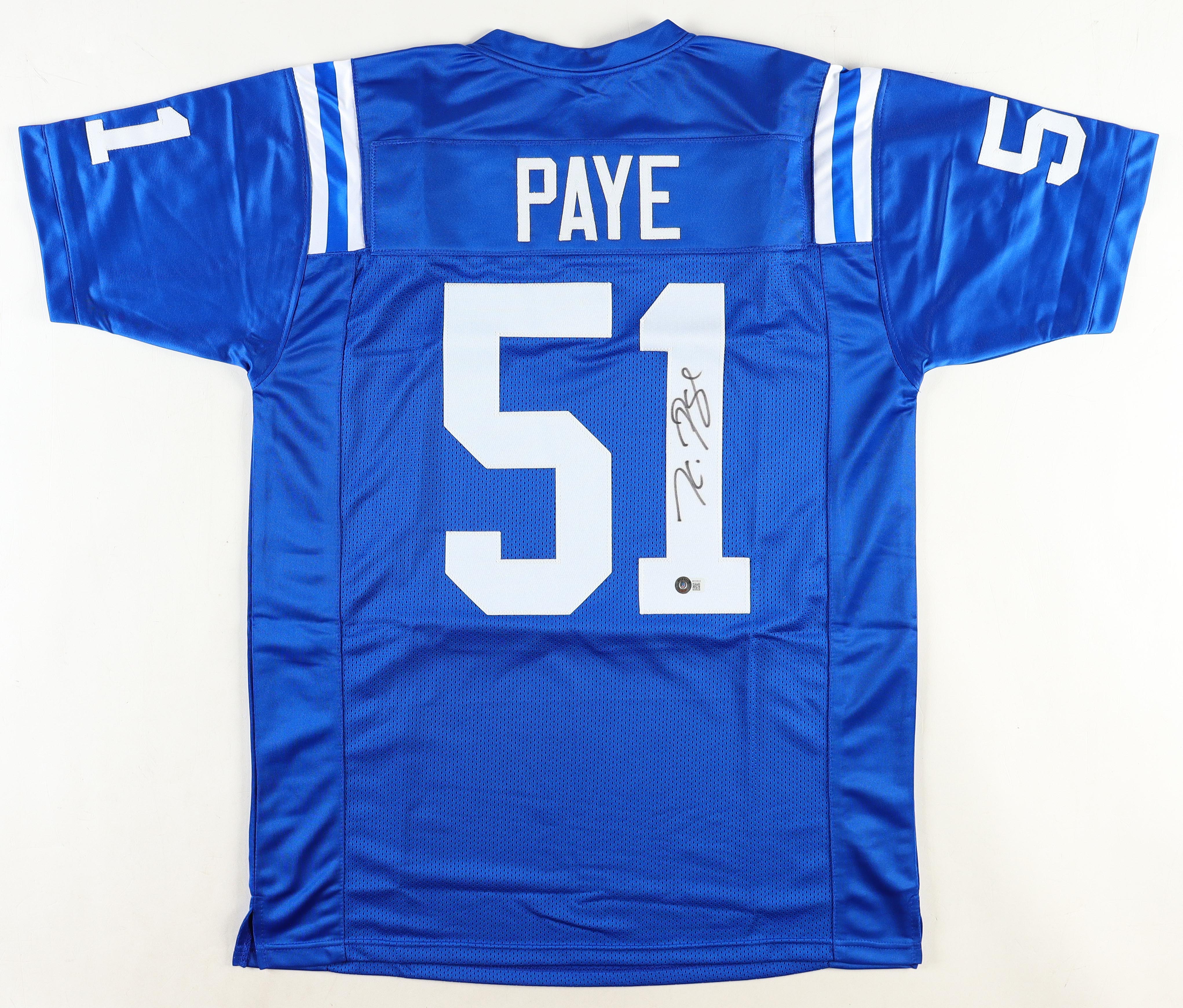 Kwity Paye Signed Jersey (Beckett) at PristineAuction.com Kwity Paye Signed Jersey (Beckett) at PristineAuction.com