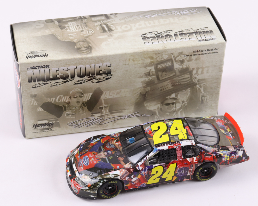 Jeff Gordon 2005 Action LE #24 Milestones / 4x Nascar Champion 1:24 Diecast Car at PristineAuction.com Jeff Gordon 2005 Action LE #24 Milestones / 4x Nascar Champion 1:24 Diecast Car at PristineAuction.com