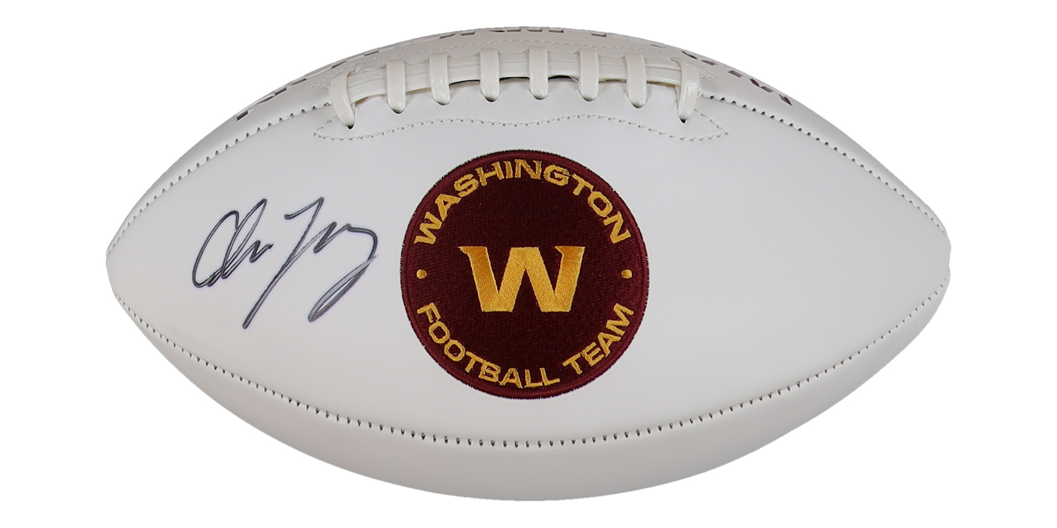 Chase Young Signed Football Team Logo Football (Fanatics) at PristineAuction.com Chase Young Signed Football Team Logo Football (Fanatics) at PristineAuction.com