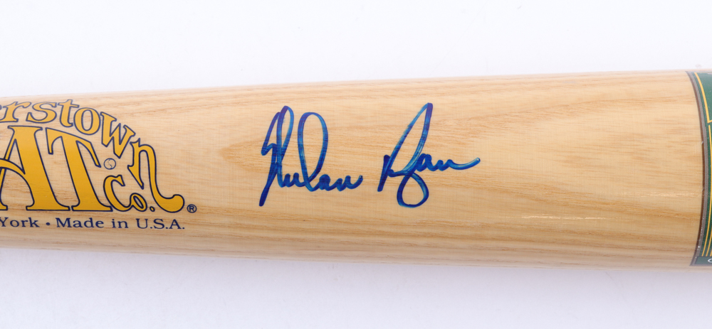 Nolan Ryan Signed Cooperstown Hall Of Fame Baseball Bat (JSA) at PristineAuction.com Nolan Ryan Signed Cooperstown Hall Of Fame Baseball Bat (JSA) at PristineAuction.com