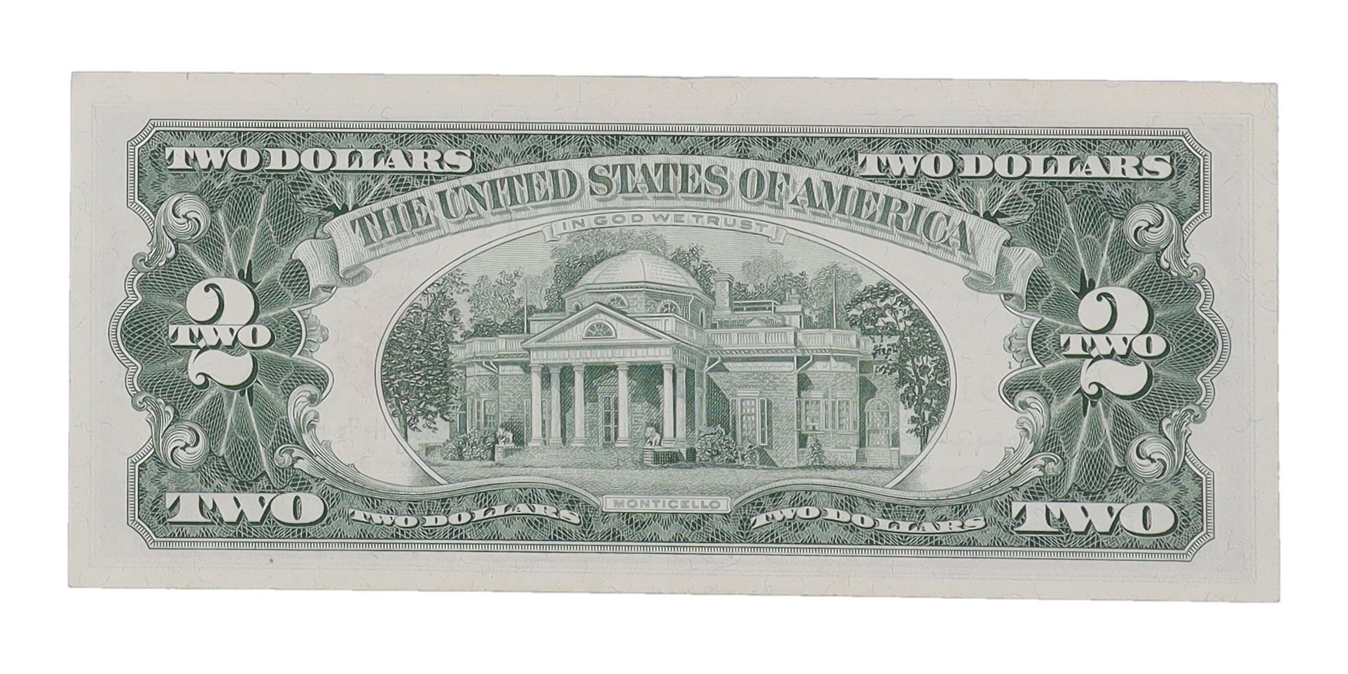 1963-A U.S. $2 Legal Tender Note - Red Seal (AA Block) | Pristine Auction