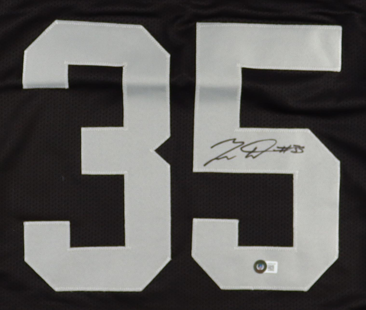 Zamir White Signed Jersey (Beckett) at PristineAuction.com Zamir White Signed Jersey (Beckett) at PristineAuction.com