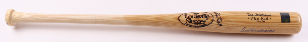 Ted Williams Signed LE Louisville Slugger Baseball Bat (Williams) at PristineAuction.com Ted Williams Signed LE Louisville Slugger Baseball Bat (Williams) at PristineAuction.com