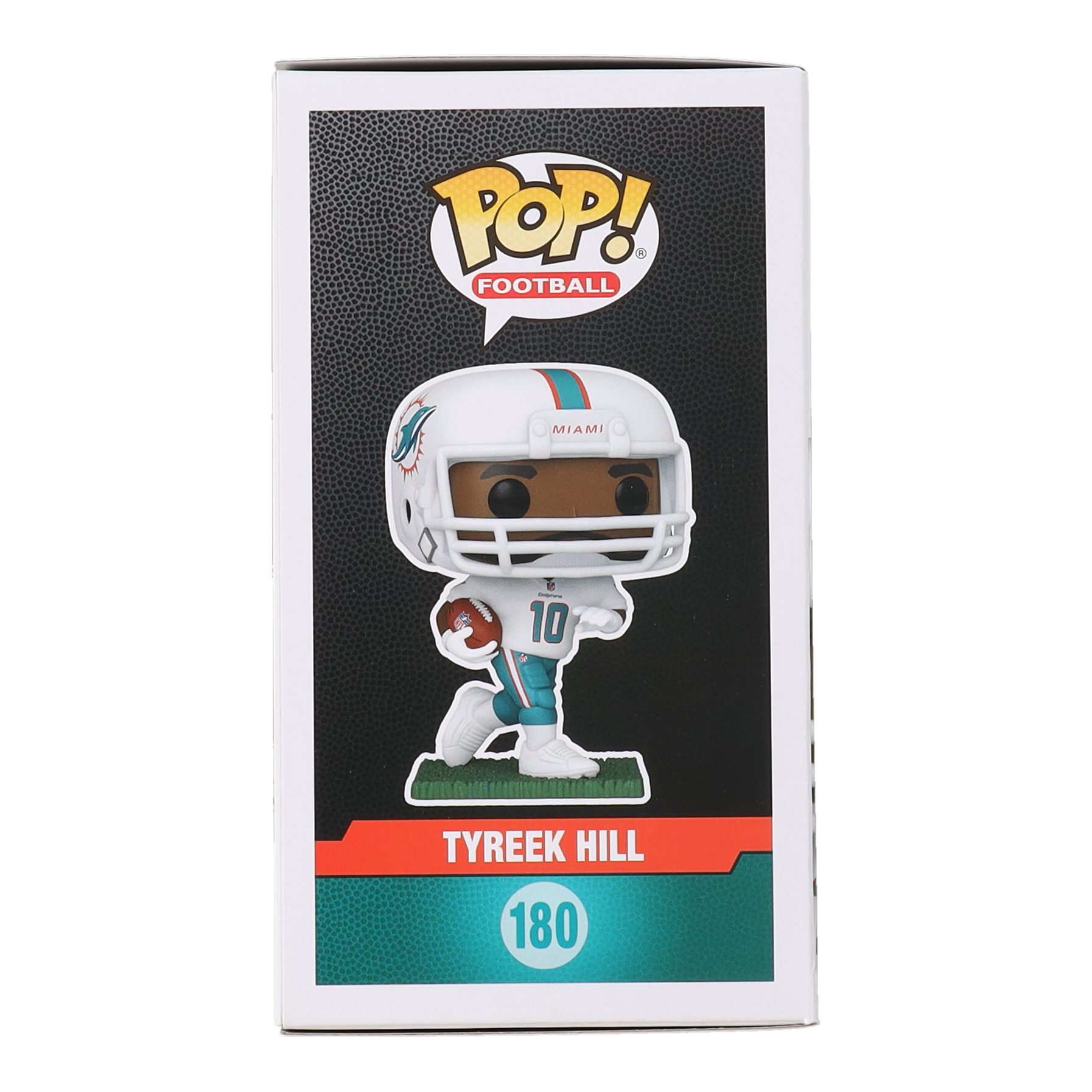 Tyreek Hill Signed Dolphins #180 Funko Pop! Vinyl Figure (Beckett) at PristineAuction.com Tyreek Hill Signed Dolphins #180 Funko Pop! Vinyl Figure (Beckett) at PristineAuction.com