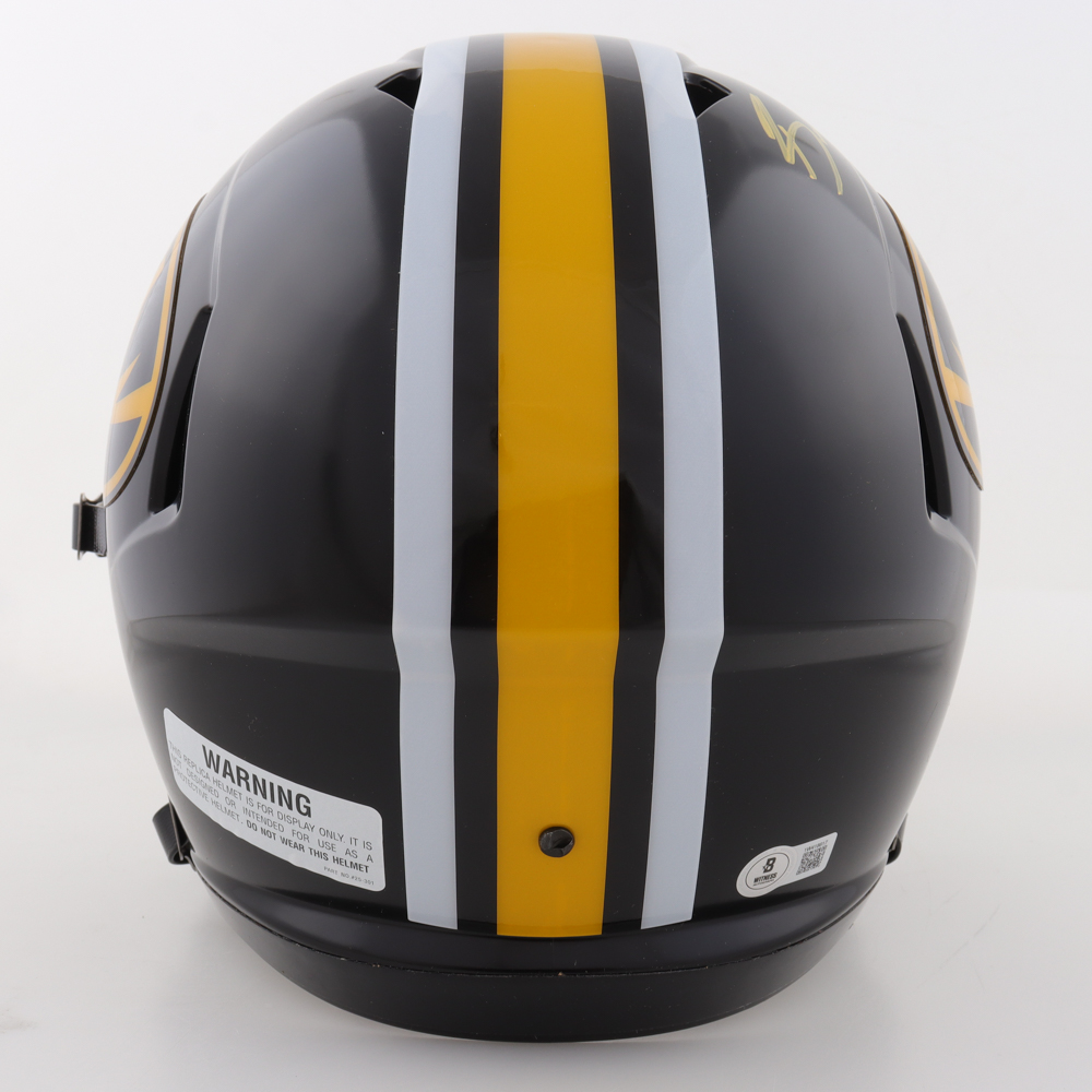 Brady Cook Signed Missouri Tigers Full-Size Speed Helmet Inscribed "Cotton Bowl MVP" (Beckett) at PristineAuction.com Brady Cook Signed Missouri Tigers Full-Size Speed Helmet Inscribed "Cotton Bowl MVP" (Beckett) at PristineAuction.com