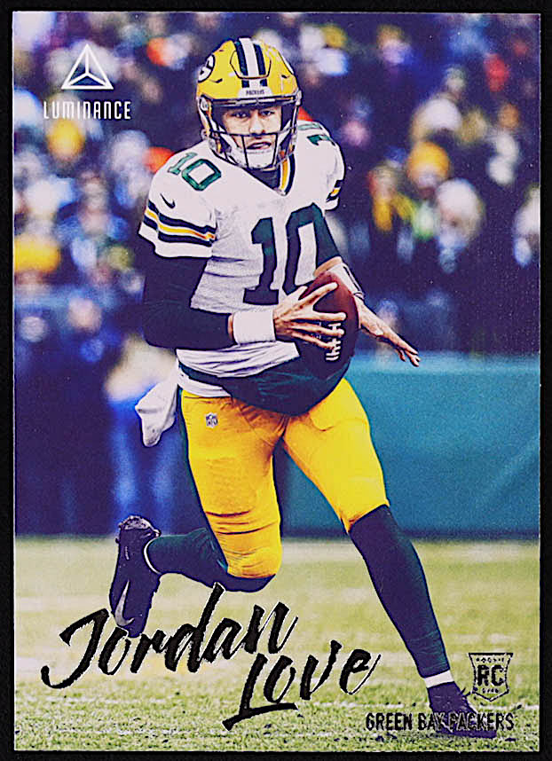 Jordan Love 2020 Panini Luminance #204 RC / CHRONICLES at PristineAuction.com Jordan Love 2020 Panini Luminance #204 RC / CHRONICLES at PristineAuction.com