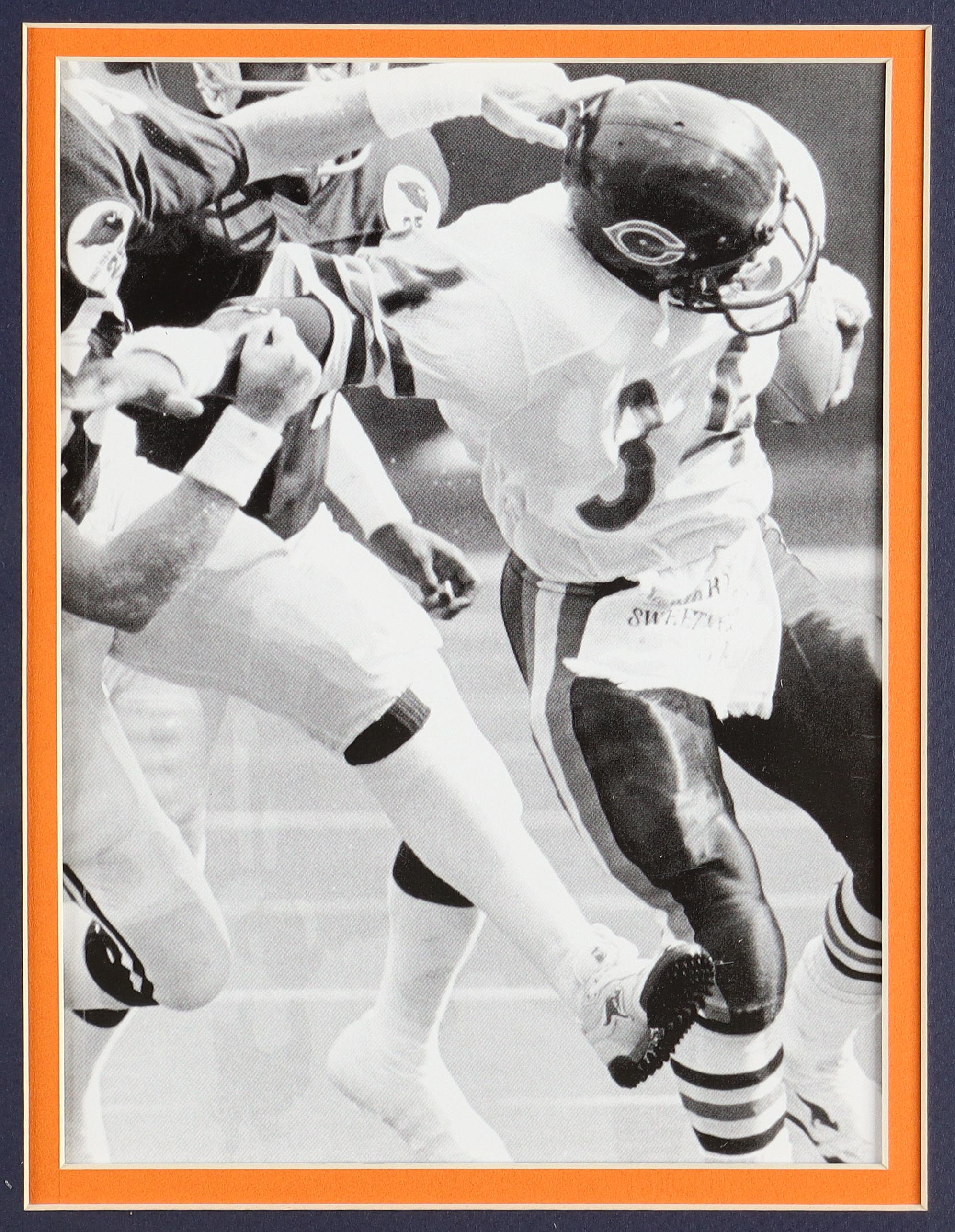 Walter Payton Signed Bears Custom Framed Cut Display with Jersey & Super Bowl XX Pin (PSA) at PristineAuction.com Walter Payton Signed Bears Custom Framed Cut Display with Jersey & Super Bowl XX Pin (PSA) at PristineAuction.com