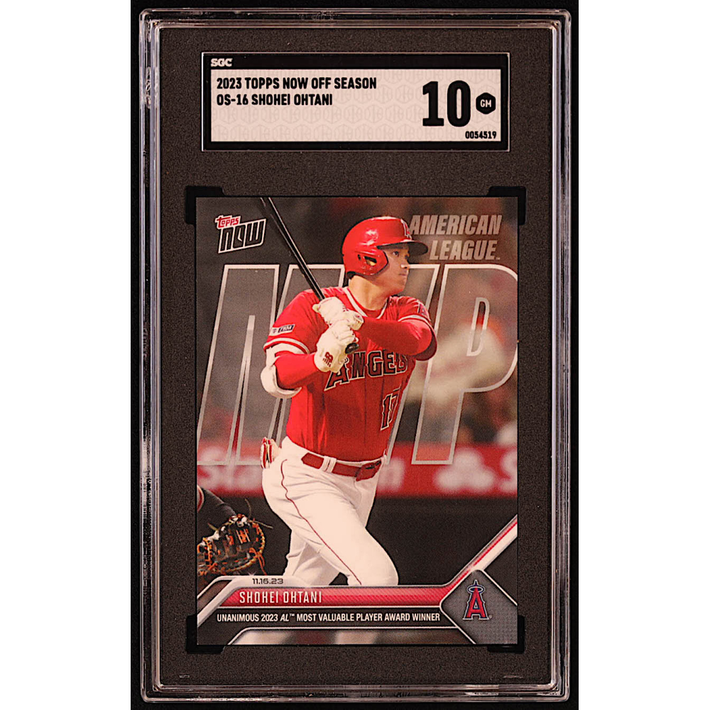 大谷翔平カードPSA10 2023 topps