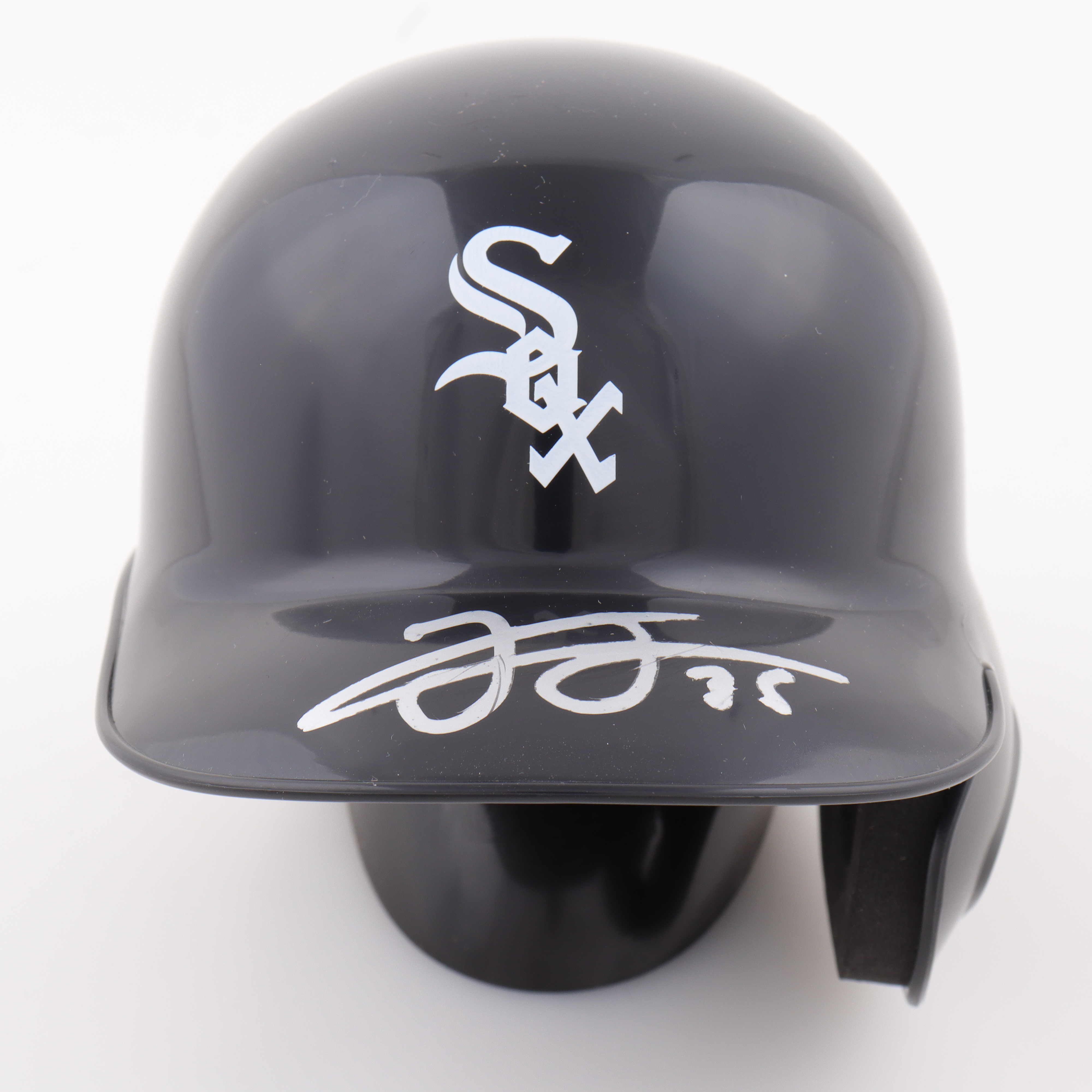 Frank Thomas Signed White Sox Mini Batting Helmet (Beckett) at PristineAuction.com Frank Thomas Signed White Sox Mini Batting Helmet (Beckett) at PristineAuction.com