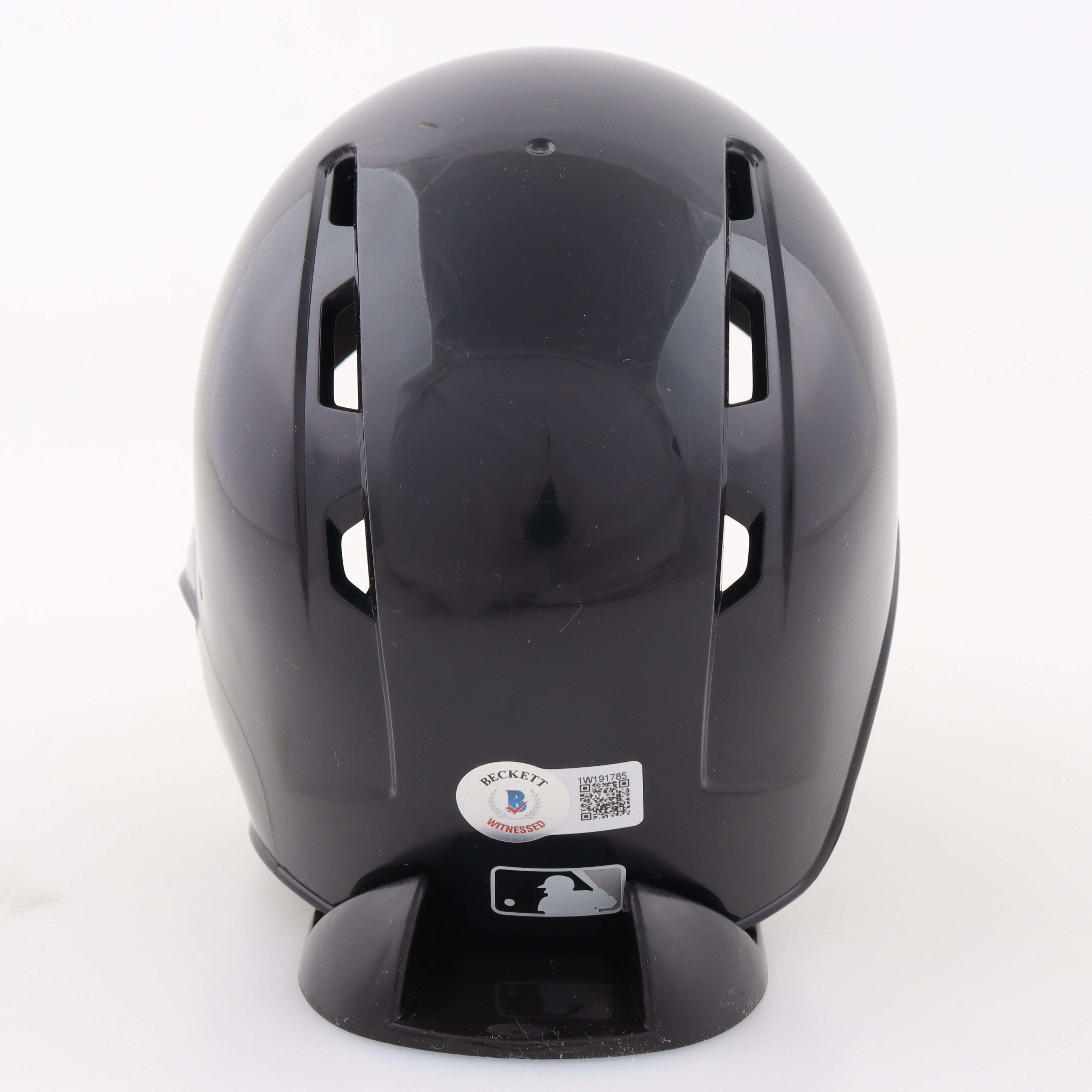 Frank Thomas Signed White Sox Mini Batting Helmet (Beckett) at PristineAuction.com Frank Thomas Signed White Sox Mini Batting Helmet (Beckett) at PristineAuction.com