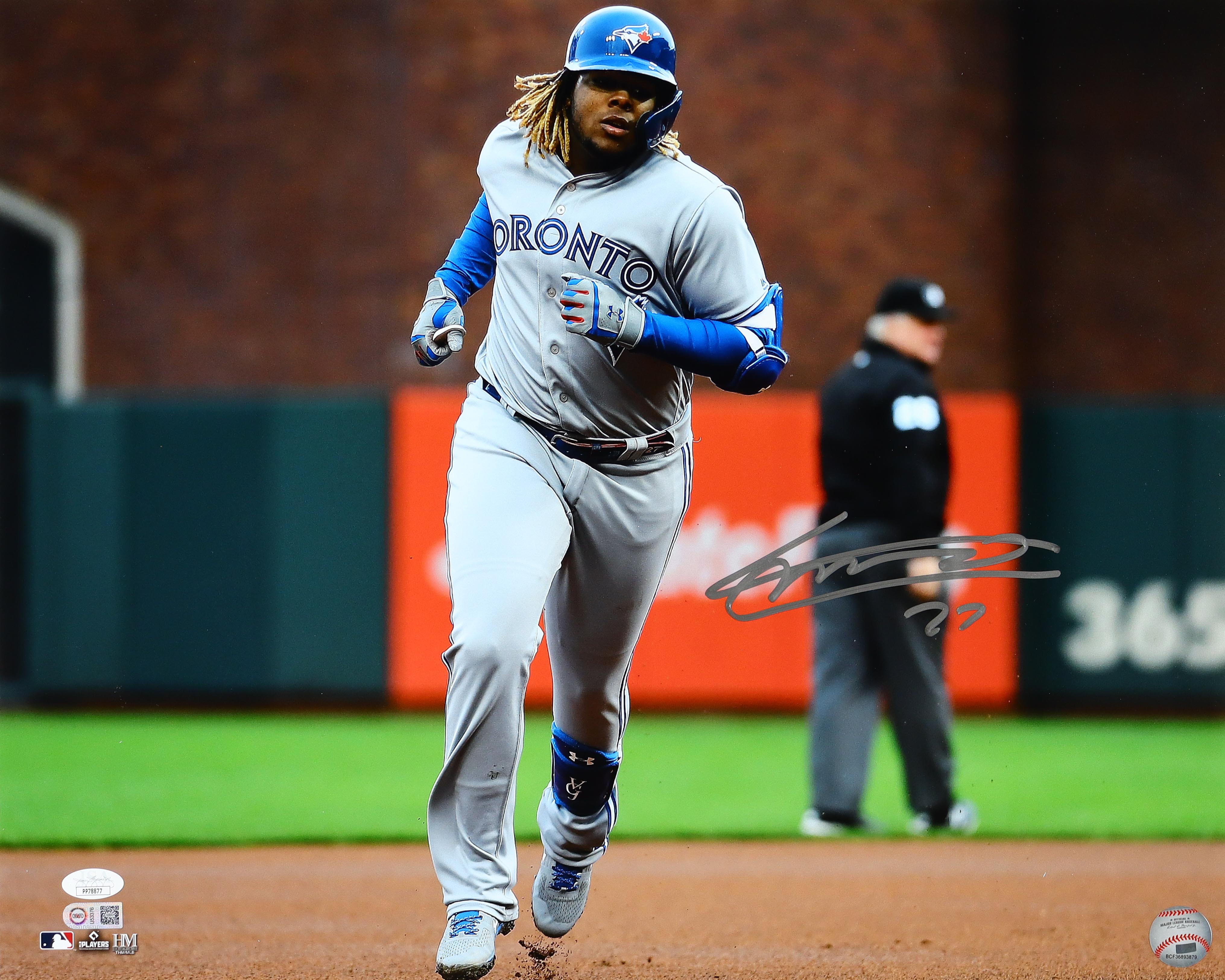 Vladimir Guerrero Jr. Signed Blue Jays 16x20 Photo (JSA & Guerrero Jr) at PristineAuction.com Vladimir Guerrero Jr. Signed Blue Jays 16x20 Photo (JSA & Guerrero Jr) at PristineAuction.com