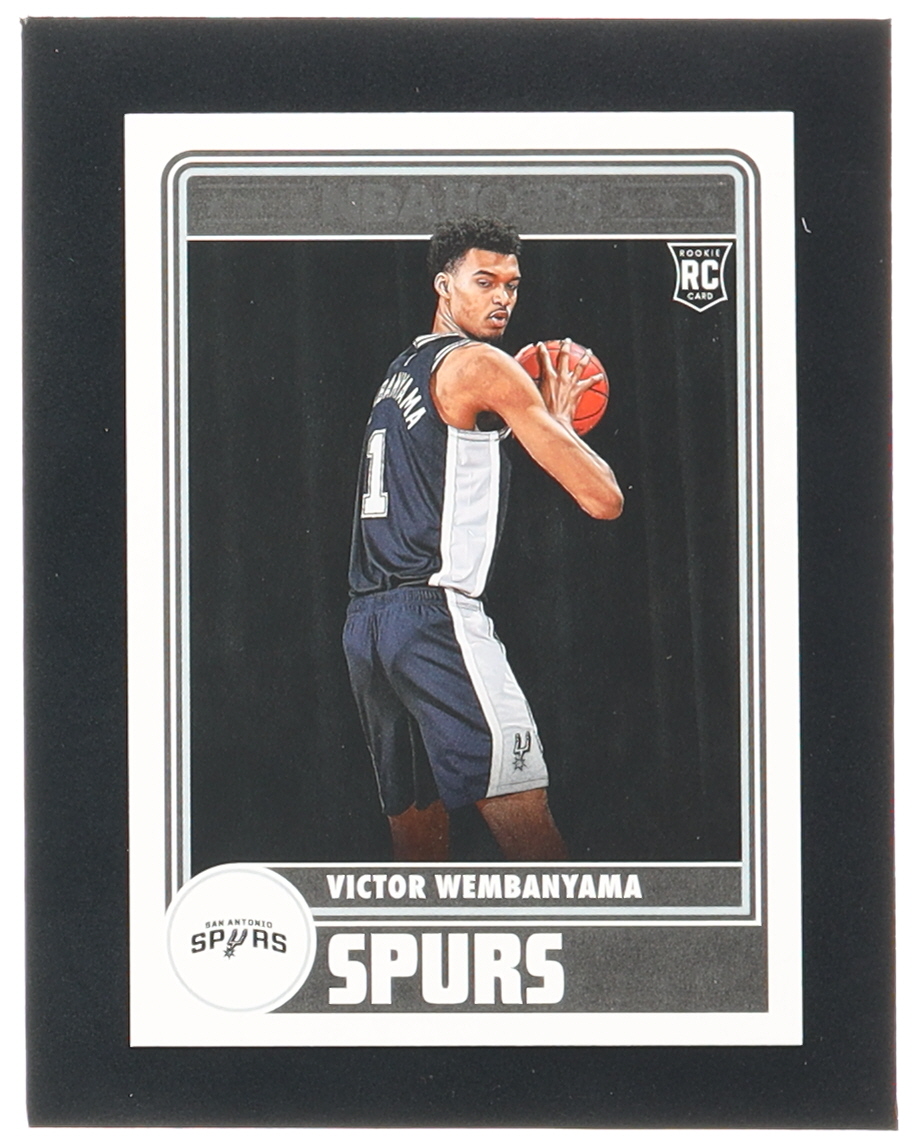 Victor Wembanyama 2023-24 Hoops #298 RC at PristineAuction.com Victor Wembanyama 2023-24 Hoops #298 RC at PristineAuction.com