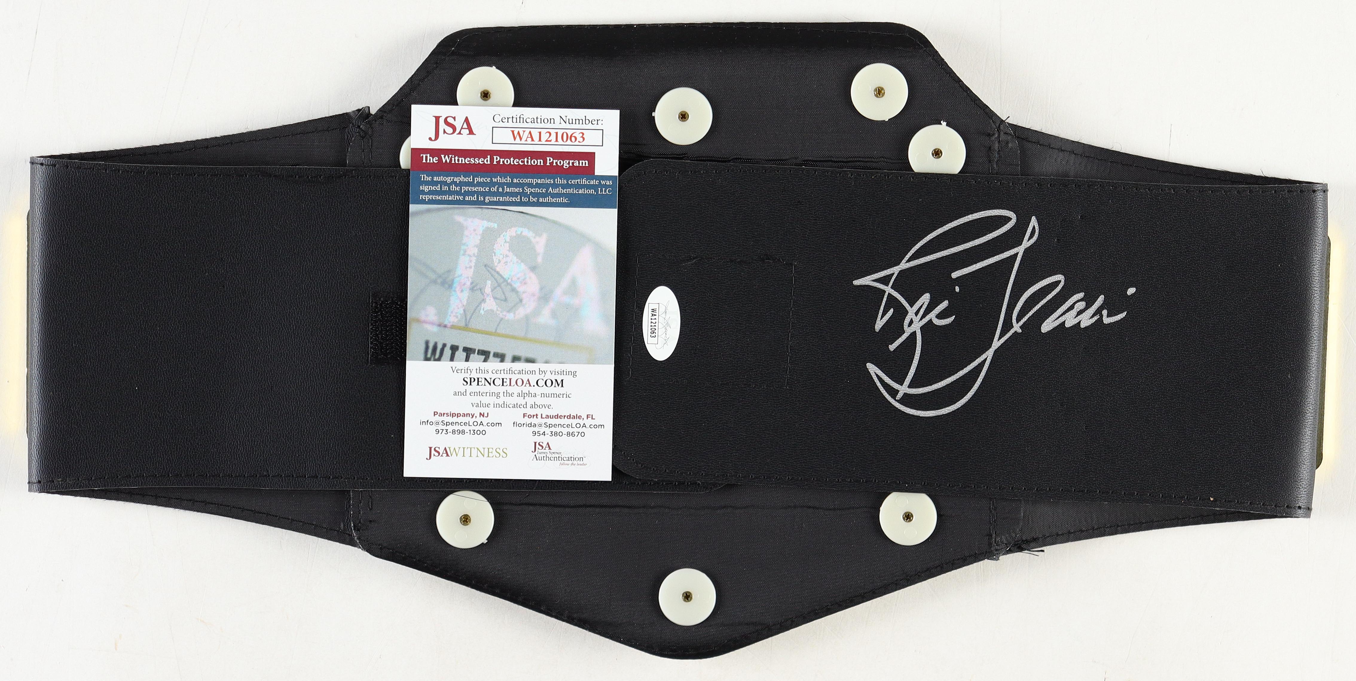 Ric Flair Signed WWE Championship Belt (JSA) at PristineAuction.com Ric Flair Signed WWE Championship Belt (JSA) at PristineAuction.com