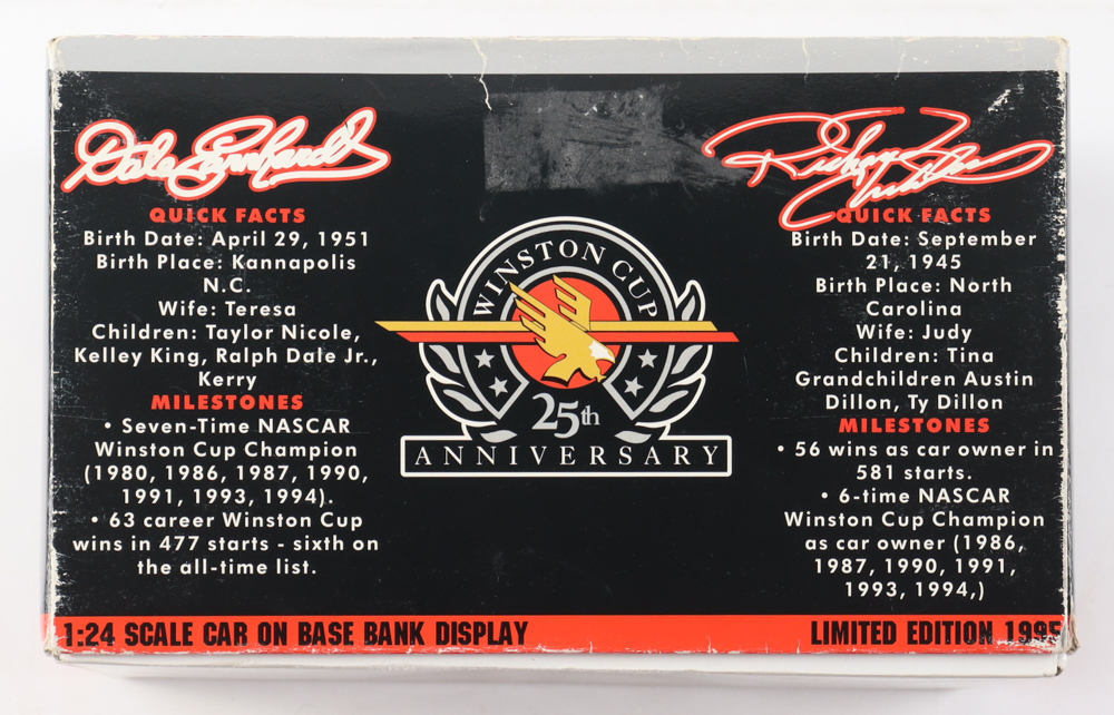 Dale Earnhardt Sr. 1995 Action 1:24 Scale #3 Goodwrench Silver 25th