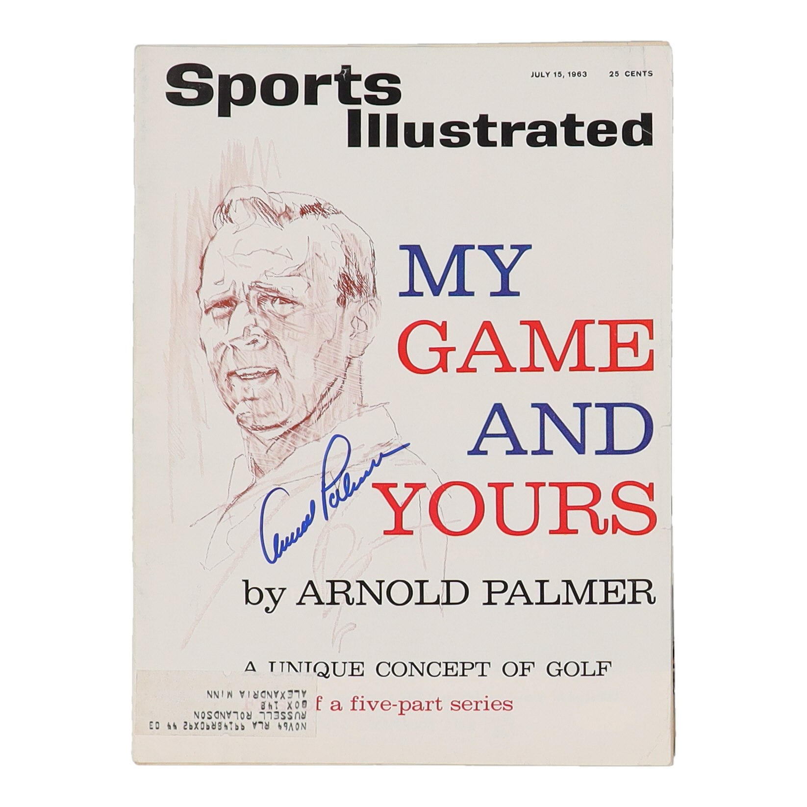 Arnold Palmer Signed 1963 "Sports Illustrated" Magazine (JSA) at PristineAuction.com Arnold Palmer Signed 1963 "Sports Illustrated" Magazine (JSA) at PristineAuction.com