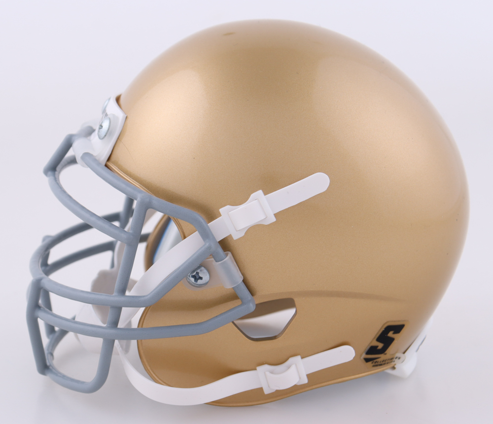 Kyle Hamilton Signed Notre Dame Fighting Irish Mini Helmet Inscribed "Go Irish!" (JSA) at PristineAuction.com Kyle Hamilton Signed Notre Dame Fighting Irish Mini Helmet Inscribed "Go Irish!" (JSA) at PristineAuction.com