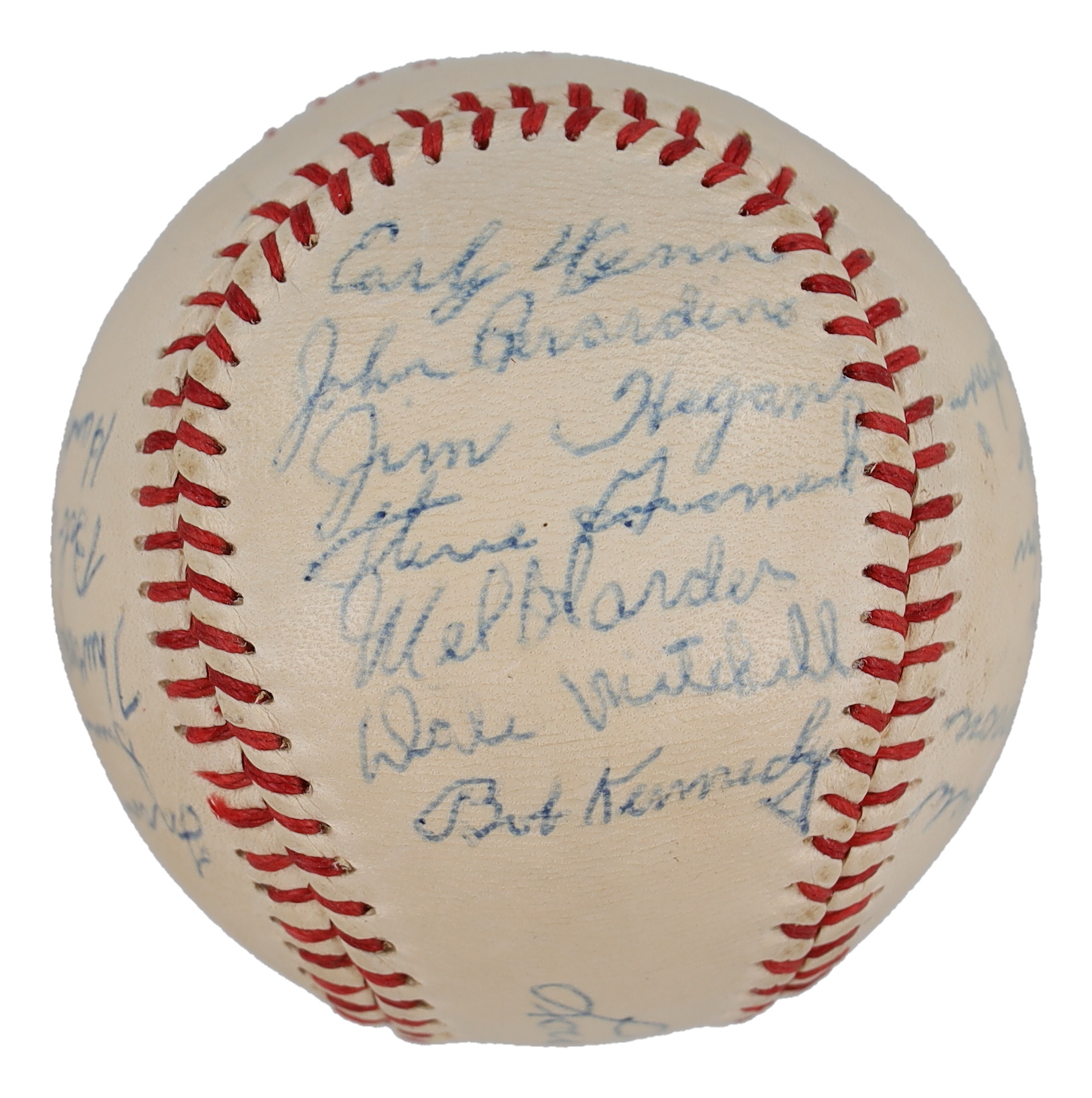 1948 World Series Champion Indians Baseball Team-Signed by (25) with Joe Gordon, Larry Doby, Bob Lemon, Bob Feller, Early Wynn (JSA) at PristineAuction.com 1948 World Series Champion Indians Baseball Team-Signed by (25) with Joe Gordon, Larry Doby, Bob Lemon, Bob Feller, Early Wynn (JSA) at PristineAuction.com