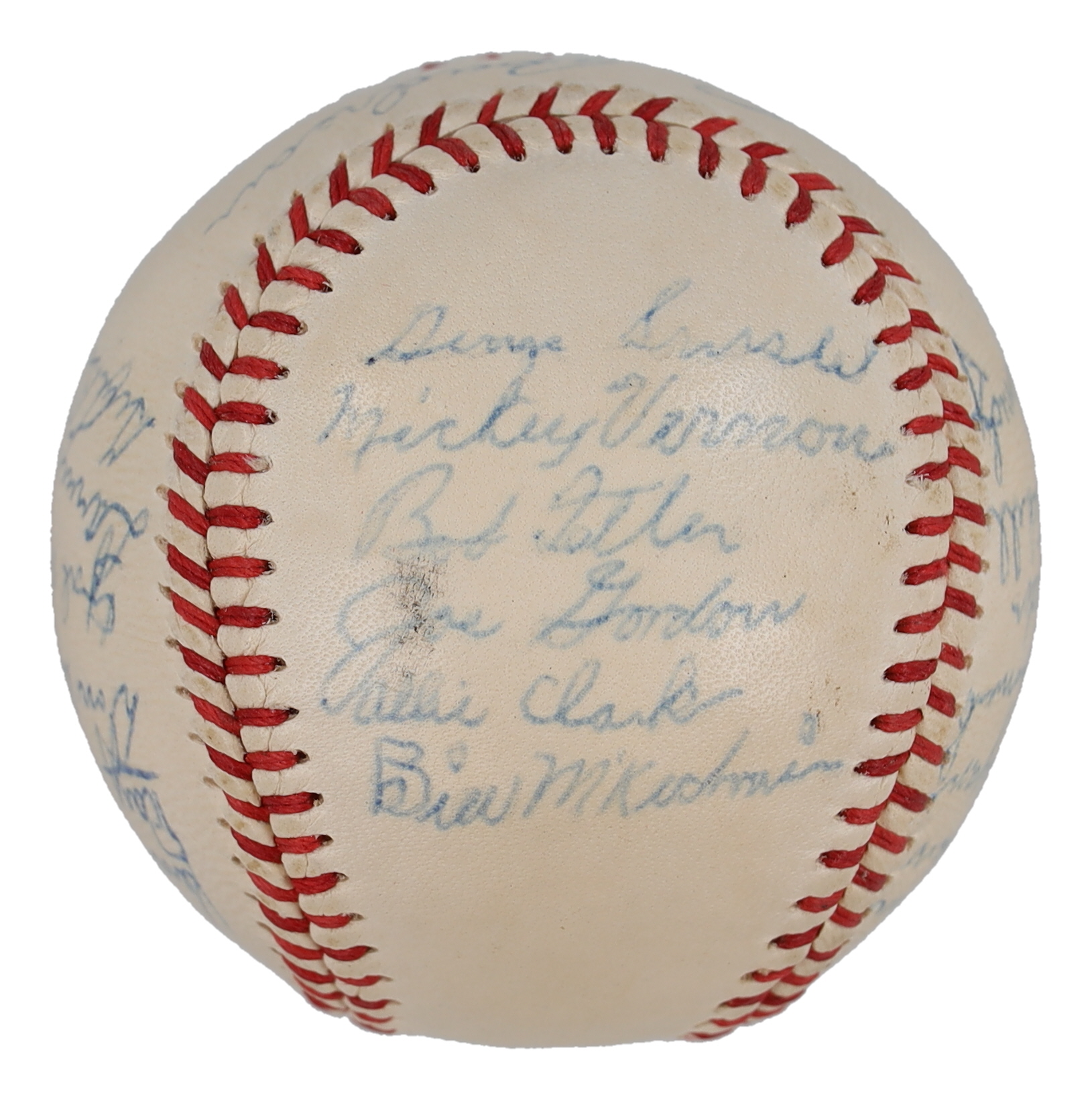 1948 World Series Champion Indians Baseball Team-Signed by (25) with Joe Gordon, Larry Doby, Bob Lemon, Bob Feller, Early Wynn (JSA) at PristineAuction.com 1948 World Series Champion Indians Baseball Team-Signed by (25) with Joe Gordon, Larry Doby, Bob Lemon, Bob Feller, Early Wynn (JSA) at PristineAuction.com