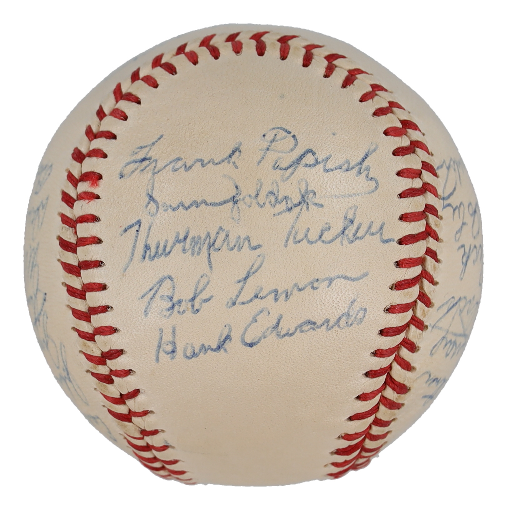 1948 World Series Champion Indians Baseball Team-Signed by (25) with Joe Gordon, Larry Doby, Bob Lemon, Bob Feller, Early Wynn (JSA) at PristineAuction.com 1948 World Series Champion Indians Baseball Team-Signed by (25) with Joe Gordon, Larry Doby, Bob Lemon, Bob Feller, Early Wynn (JSA) at PristineAuction.com