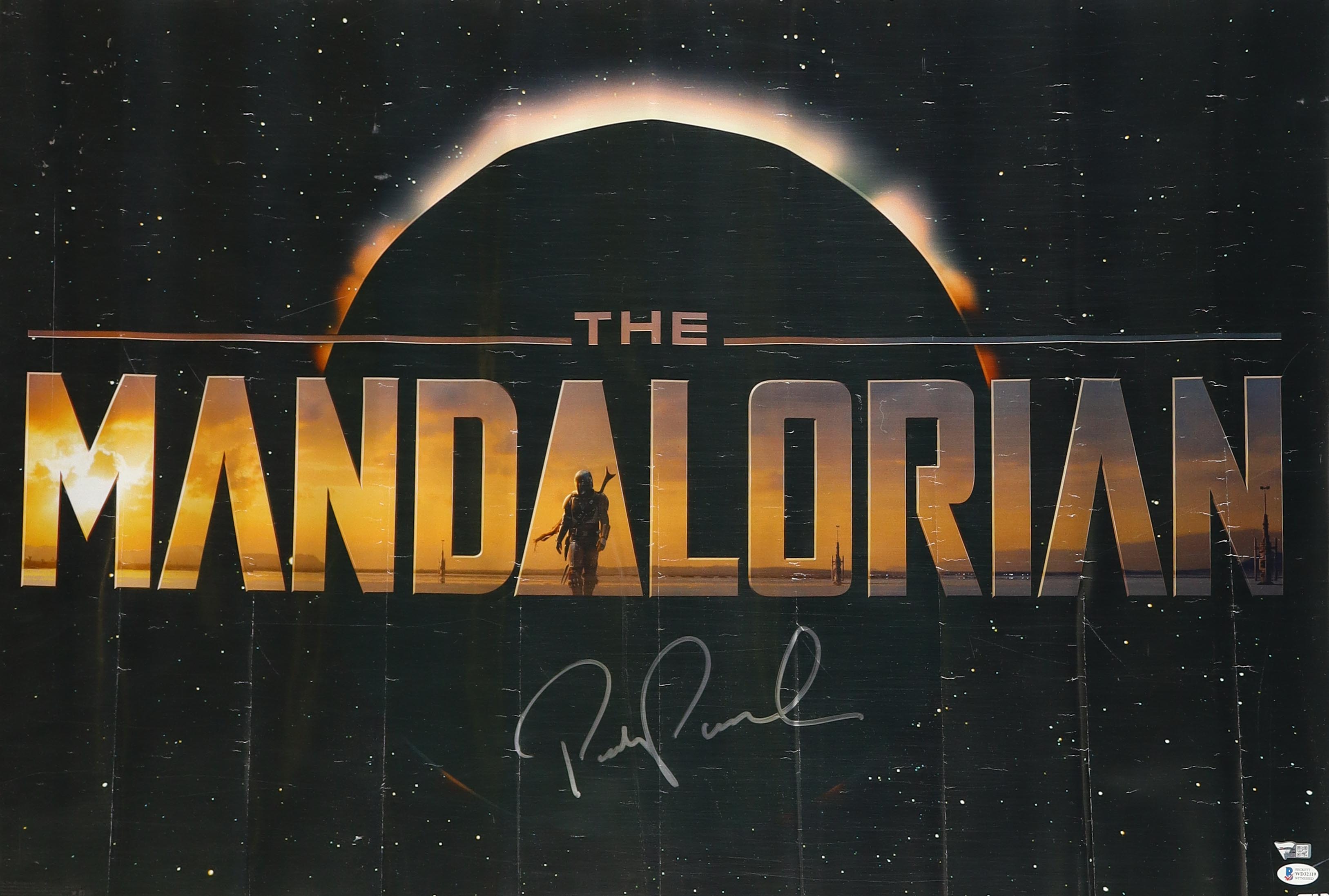 Pedro Pascal Signed "The Mandalorian" 22x34 Poster (Beckett & Fanatics) at PristineAuction.com Pedro Pascal Signed "The Mandalorian" 22x34 Poster (Beckett & Fanatics) at PristineAuction.com