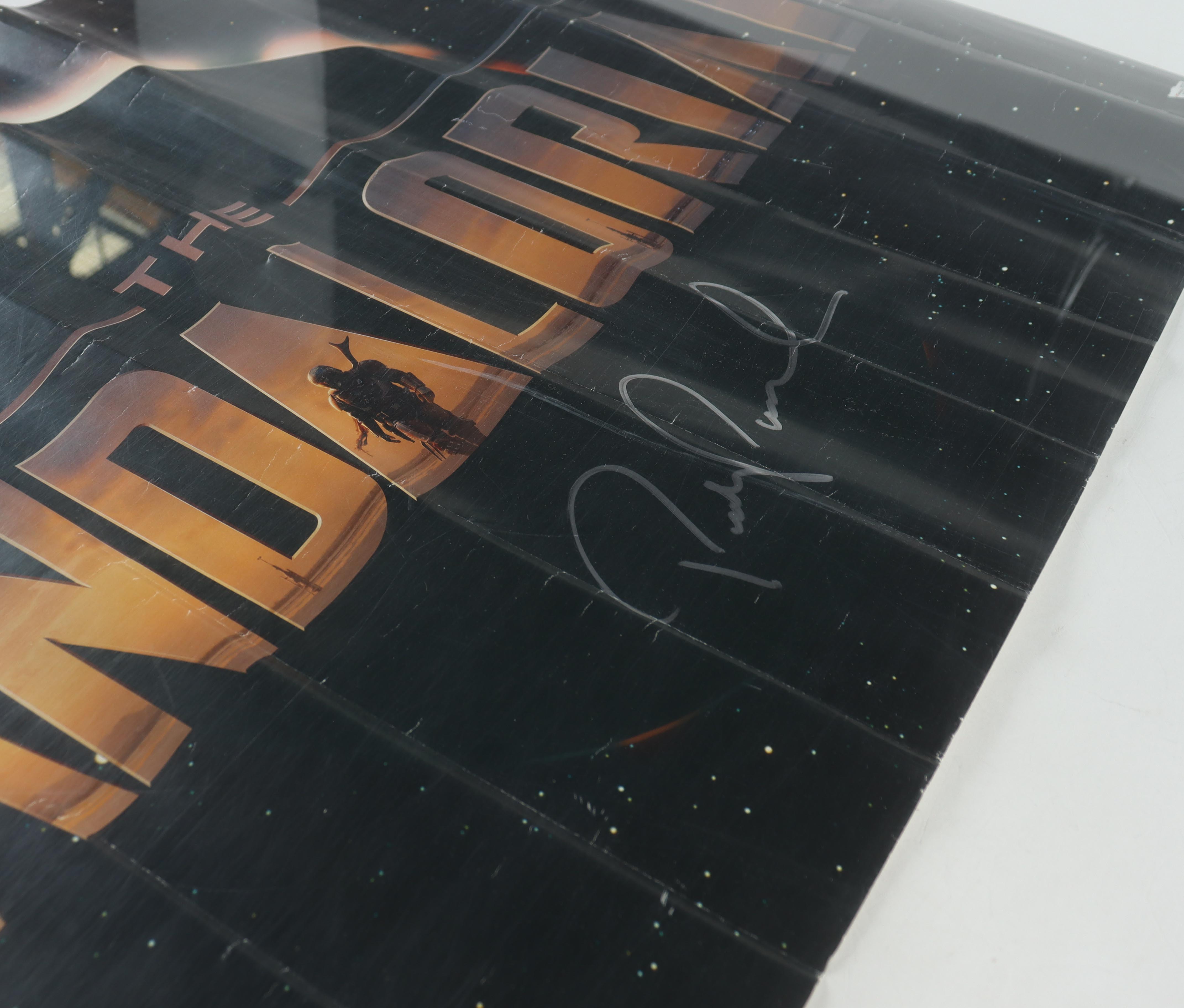Pedro Pascal Signed "The Mandalorian" 22x34 Poster (Beckett & Fanatics) at PristineAuction.com Pedro Pascal Signed "The Mandalorian" 22x34 Poster (Beckett & Fanatics) at PristineAuction.com