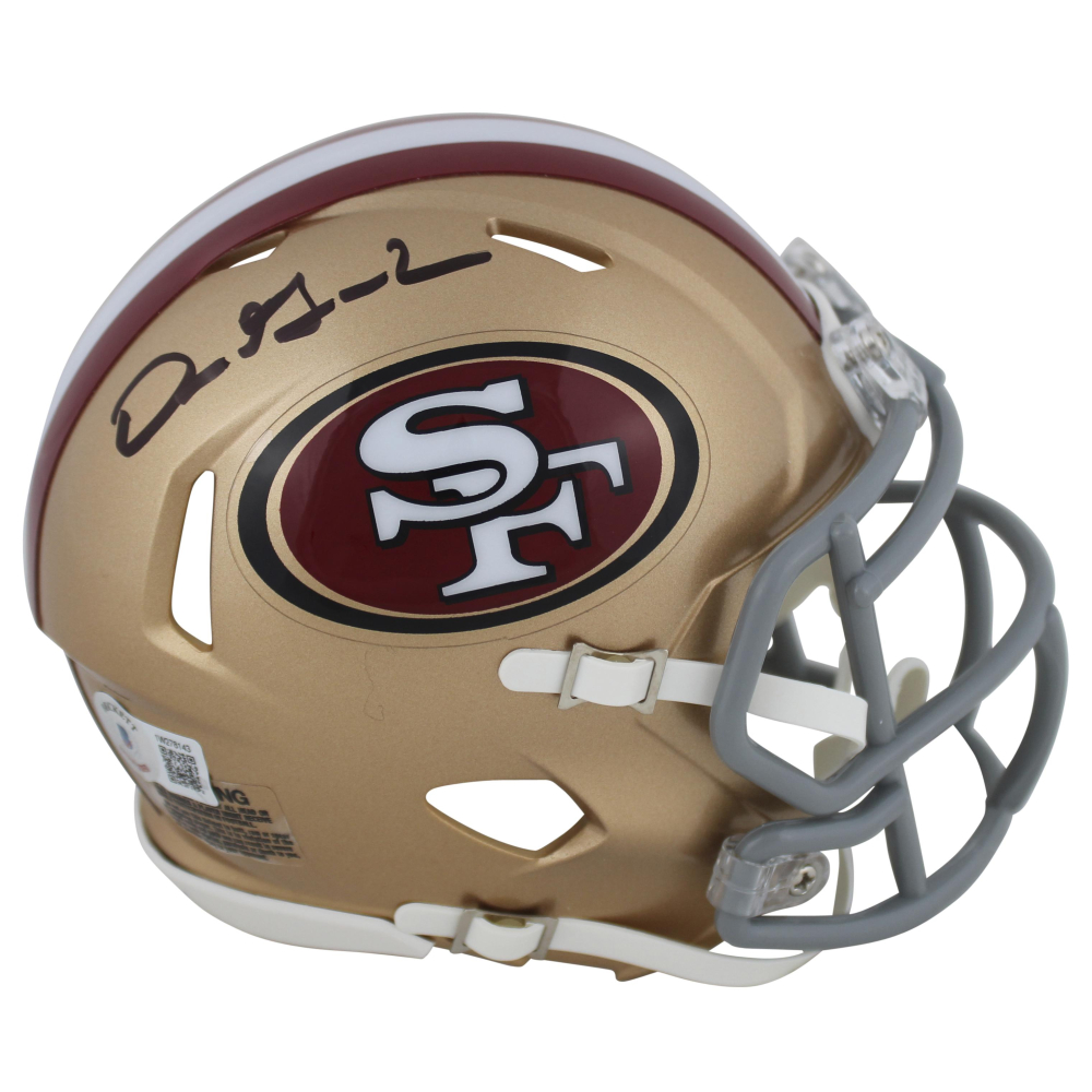 Dre Greenlaw Signed 49ers Speed Mini Helmet (Beckett) at PristineAuction.com