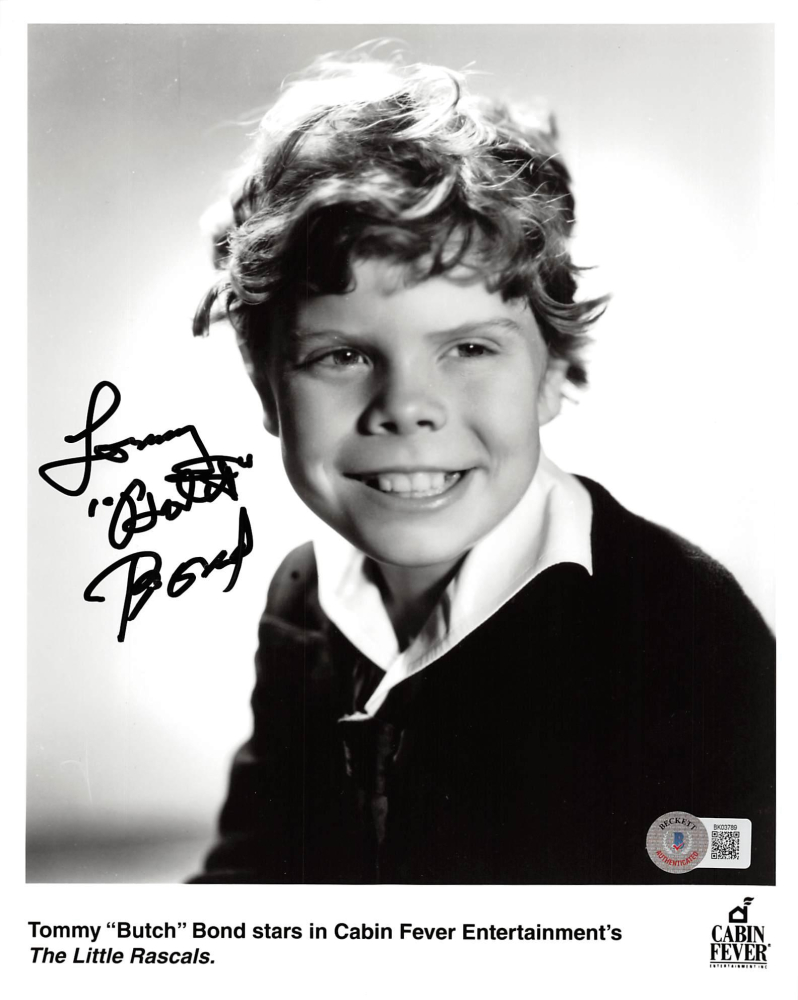 Tommy Bond Signed 
