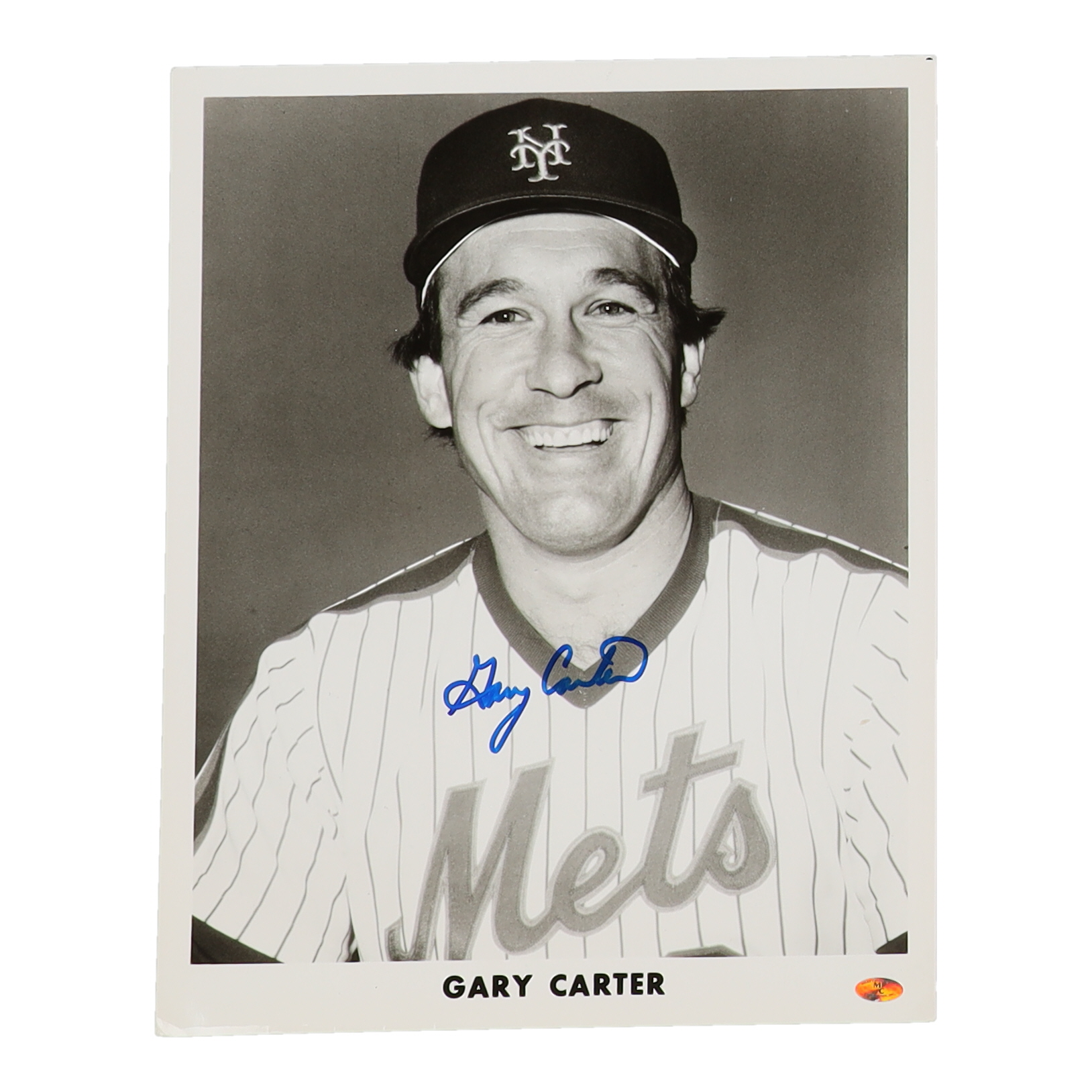 Gary Carter Signed Mets 8x10 Photo (Mead Chasky) at PristineAuction.com Gary Carter Signed Mets 8x10 Photo (Mead Chasky) at PristineAuction.com