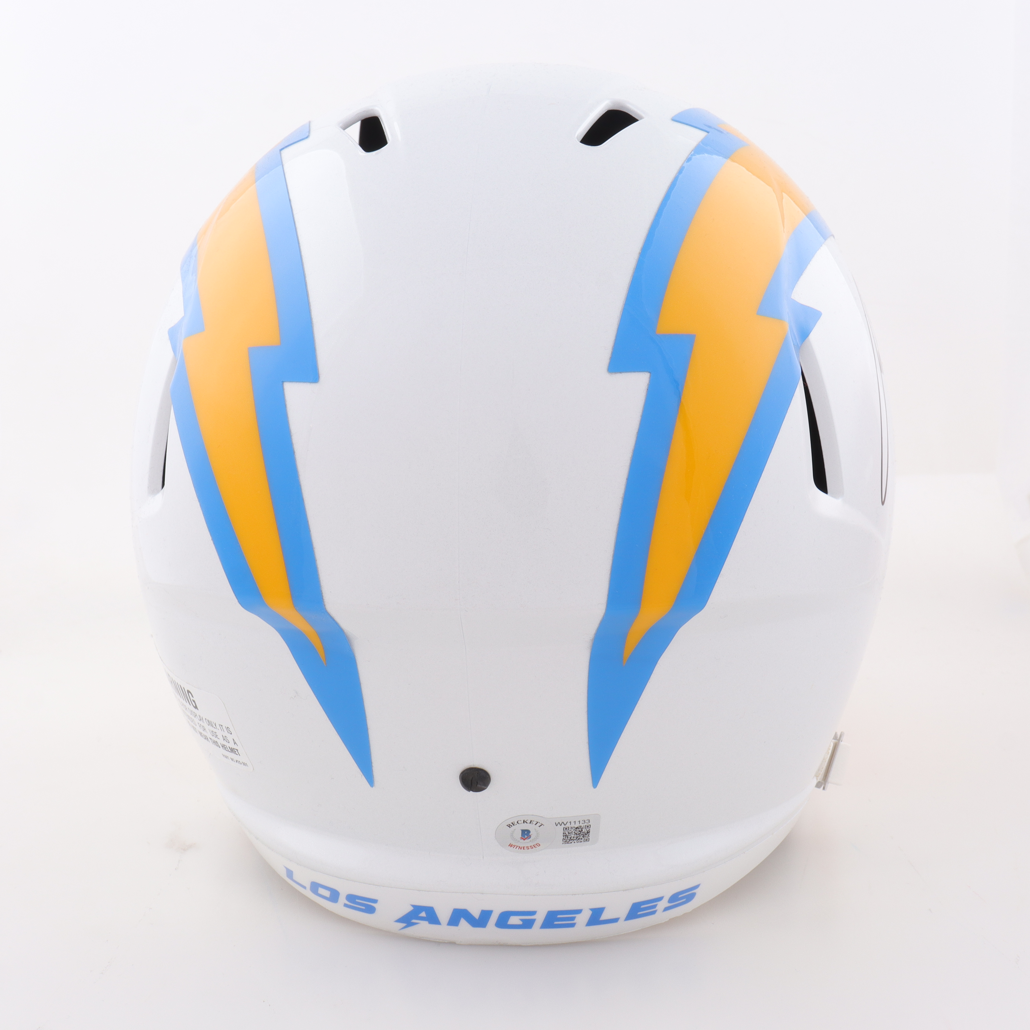Austin Ekeler Signed Chargers Full-Size Speed Helmet (Beckett) at PristineAuction.com Austin Ekeler Signed Chargers Full-Size Speed Helmet (Beckett) at PristineAuction.com