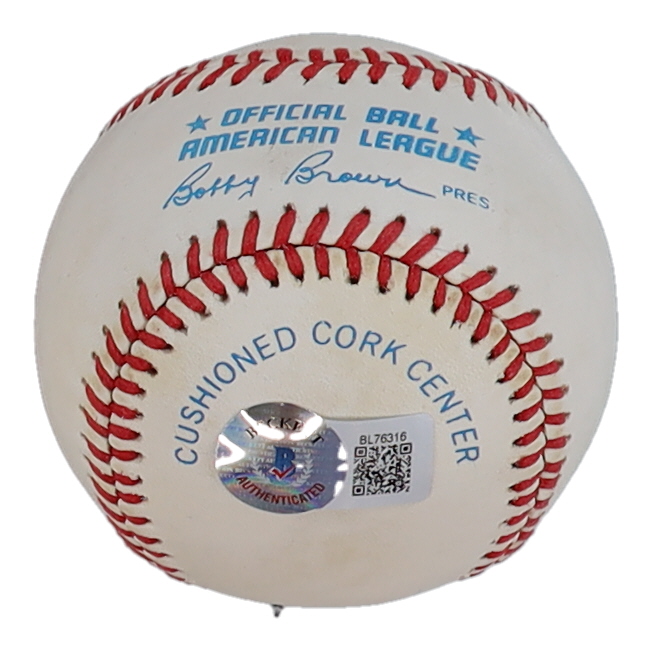 Rick Ferrell Signed OAL Baseball (Beckett) at PristineAuction.com Rick Ferrell Signed OAL Baseball (Beckett) at PristineAuction.com