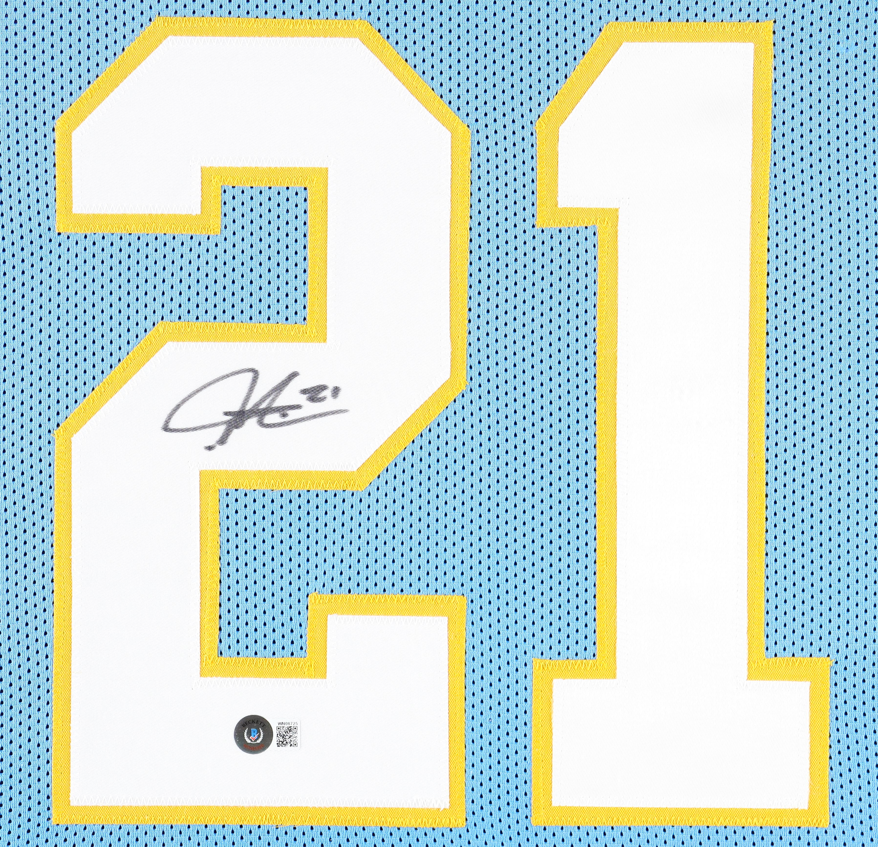 LaDainian Tomlinson Signed Custom Framed Jersey Display (Beckett) at PristineAuction.com LaDainian Tomlinson Signed Custom Framed Jersey Display (Beckett) at PristineAuction.com