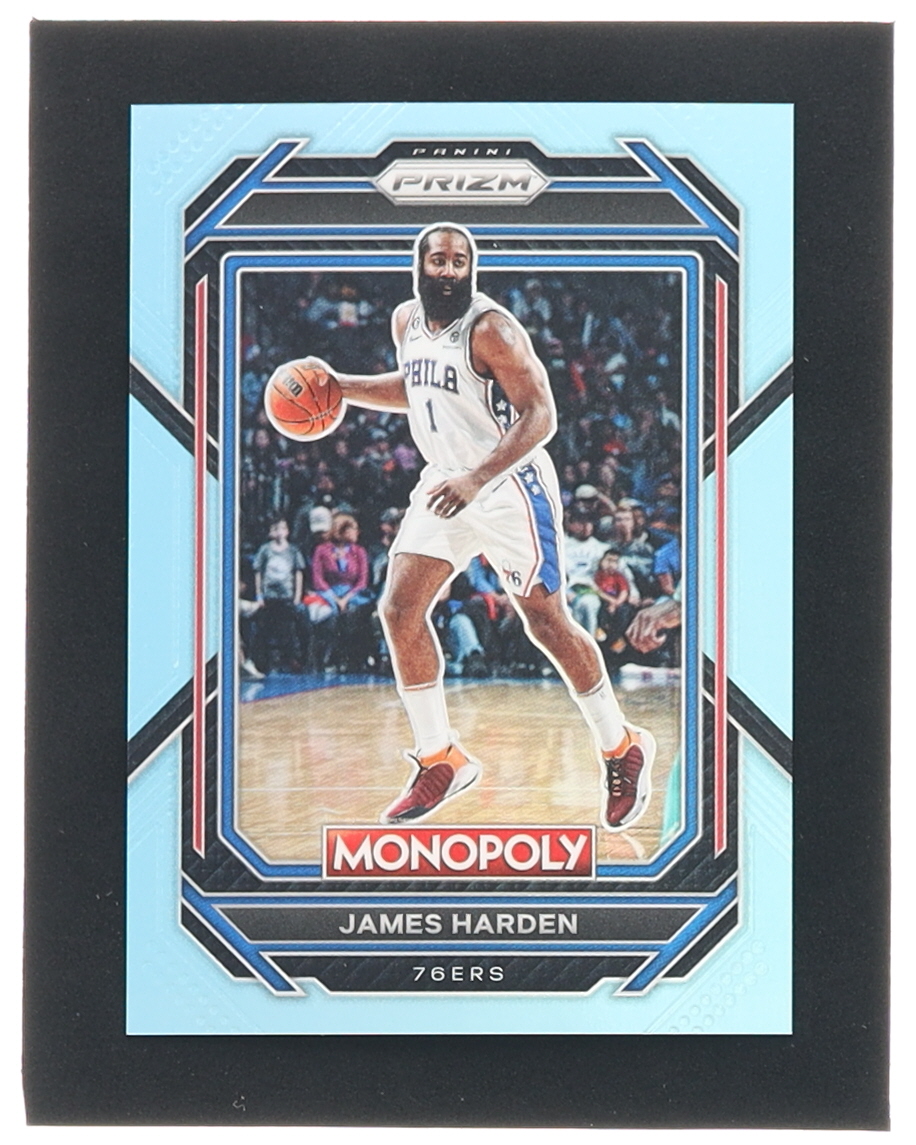 James Harden 2022-23 Panini Prizm Monopoly Light Blue #68 #064/199 at PristineAuction.com James Harden 2022-23 Panini Prizm Monopoly Light Blue #68 #064/199 at PristineAuction.com