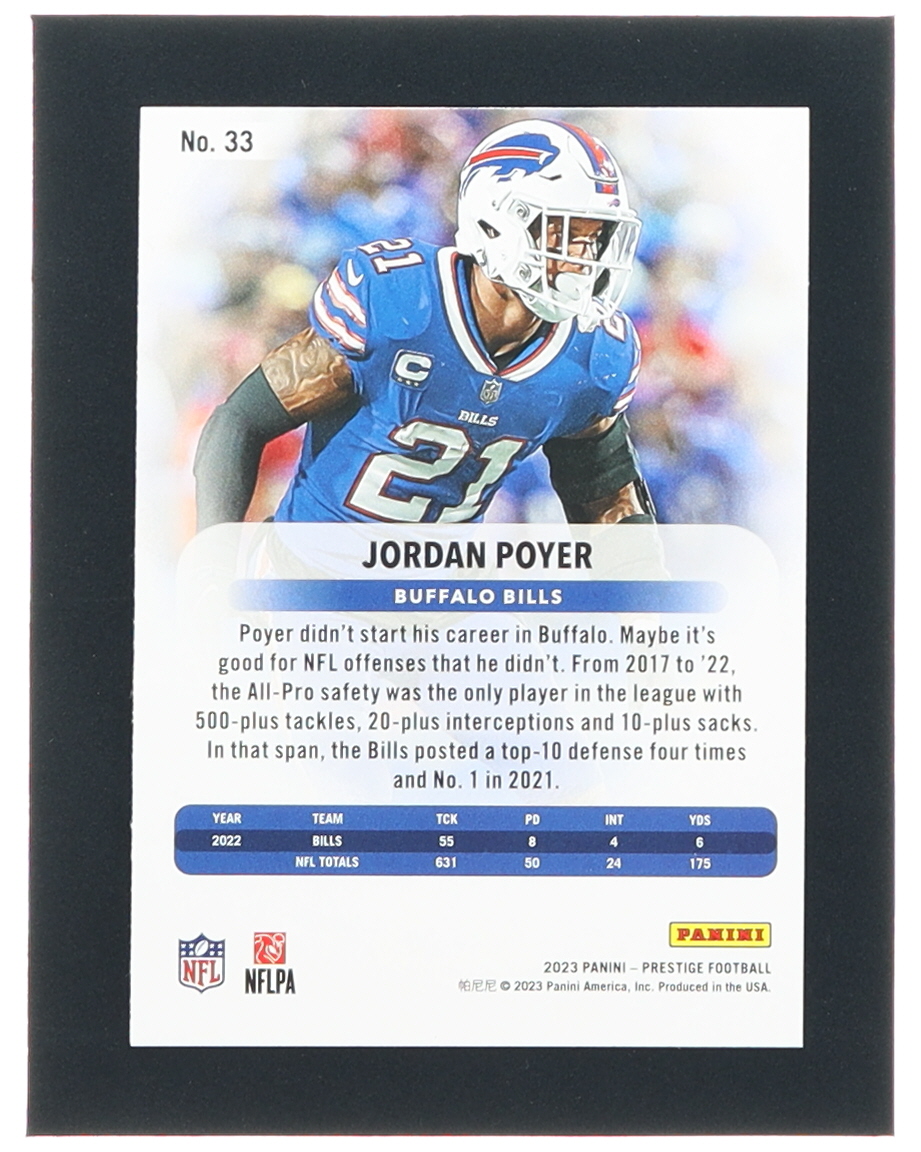 Jordan Poyer 2023 Prestige Xtra Points Sunburst #33 at PristineAuction.com Jordan Poyer 2023 Prestige Xtra Points Sunburst #33 at PristineAuction.com
