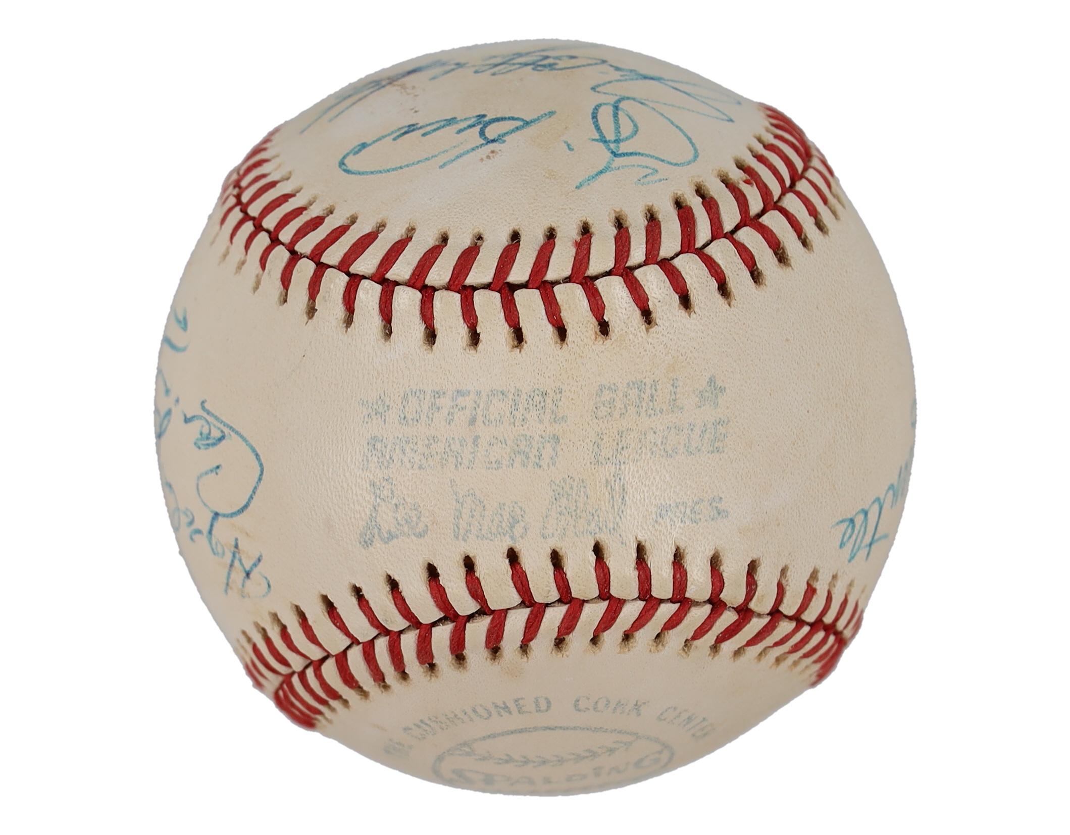 New York Yankees Greats OAL Baseball Team-Signed by (9) with Mickey Mantle, Yogi Berra, Whitey Ford, Billy Martin (Fanatics) at PristineAuction.com New York Yankees Greats OAL Baseball Team-Signed by (9) with Mickey Mantle, Yogi Berra, Whitey Ford, Billy Martin (Fanatics) at PristineAuction.com