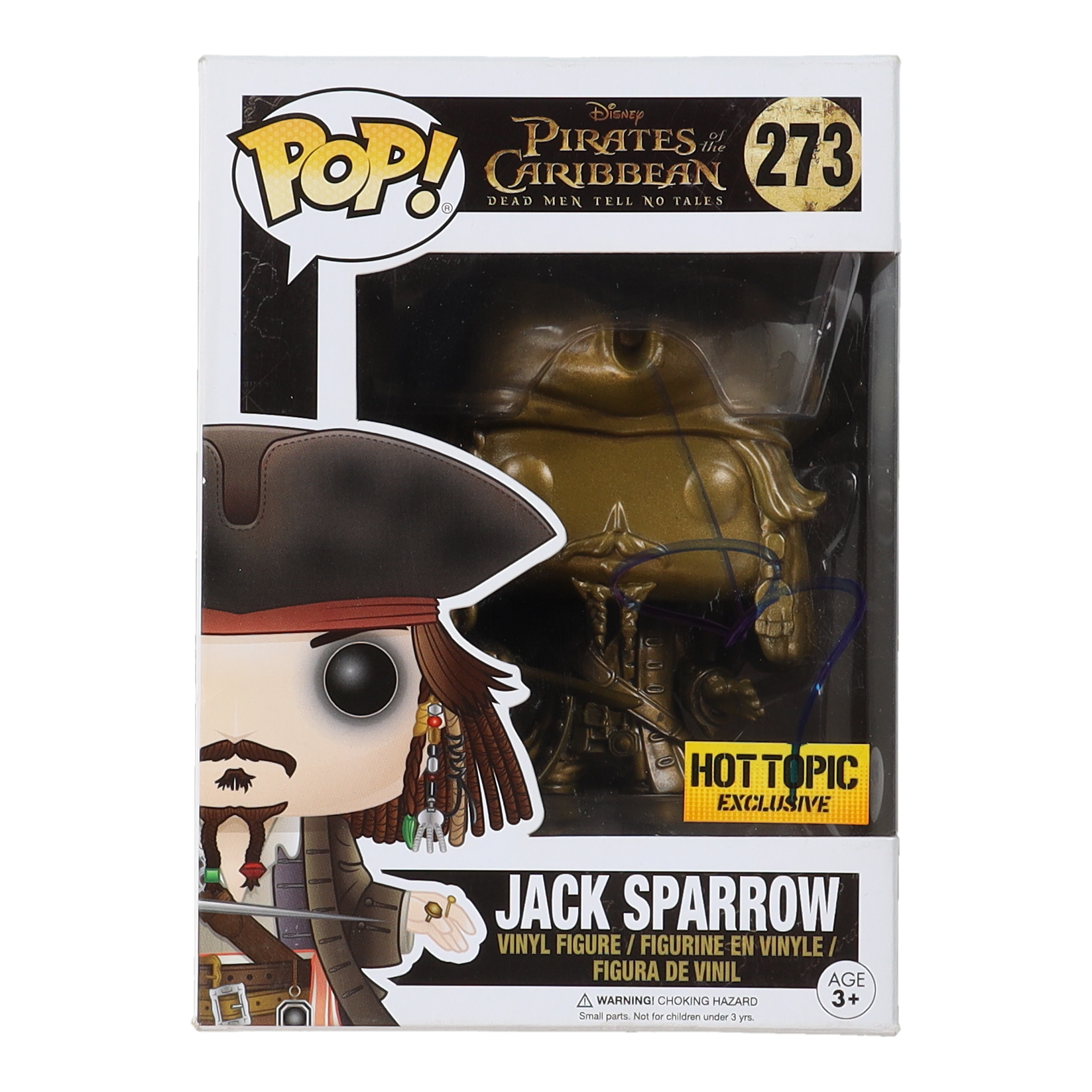 Johnny Depp Signed "Pirates of the Caribbean" #273 Jack Sparrow Funko Pop! Vinyl Figure (PSA) at PristineAuction.com Johnny Depp Signed "Pirates of the Caribbean" #273 Jack Sparrow Funko Pop! Vinyl Figure (PSA) at PristineAuction.com