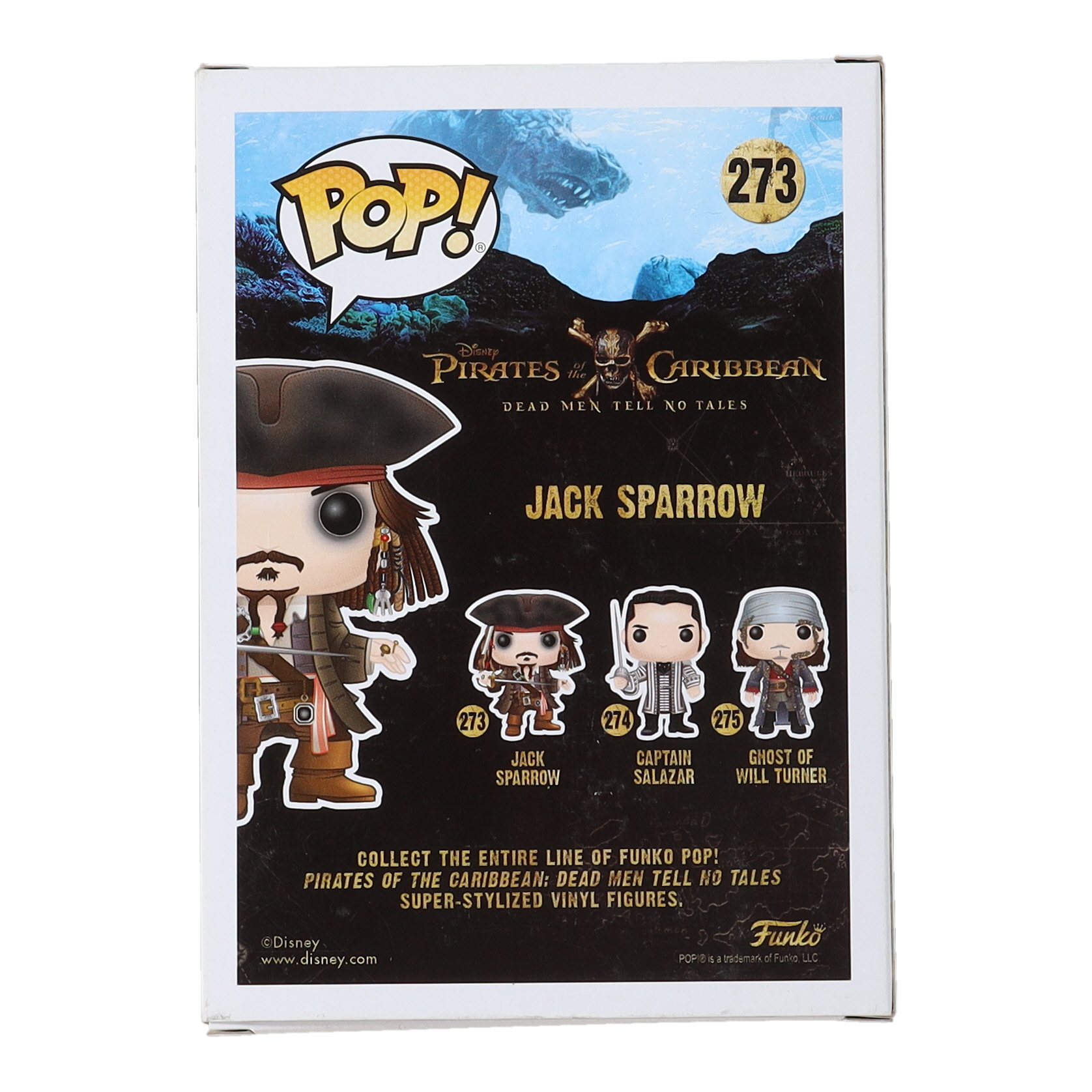 Johnny Depp Signed "Pirates of the Caribbean" #273 Jack Sparrow Funko Pop! Vinyl Figure (PSA) at PristineAuction.com Johnny Depp Signed "Pirates of the Caribbean" #273 Jack Sparrow Funko Pop! Vinyl Figure (PSA) at PristineAuction.com