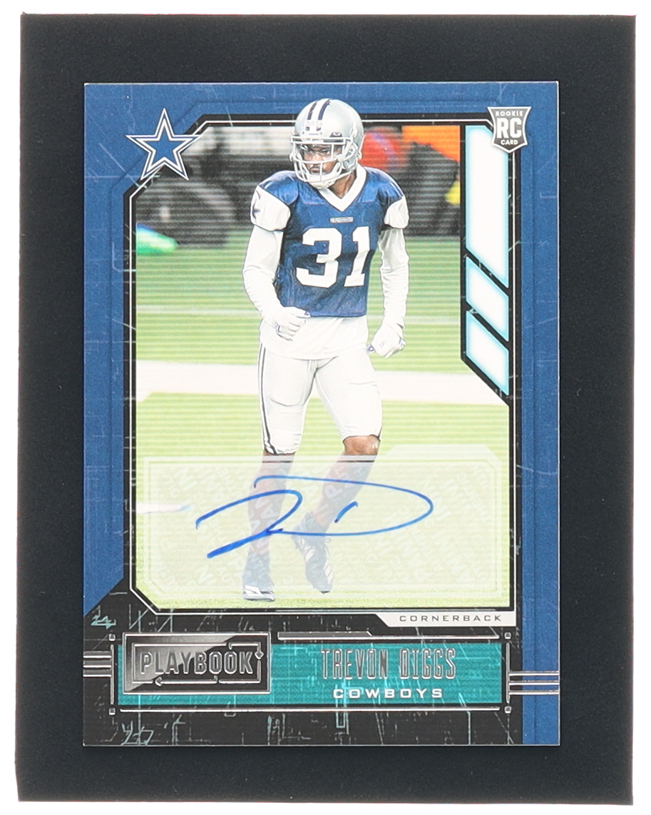 Trevon Diggs 2020 Panini Playbook Rookies Signatures #175 RC at PristineAuction.com Trevon Diggs 2020 Panini Playbook Rookies Signatures #175 RC at PristineAuction.com