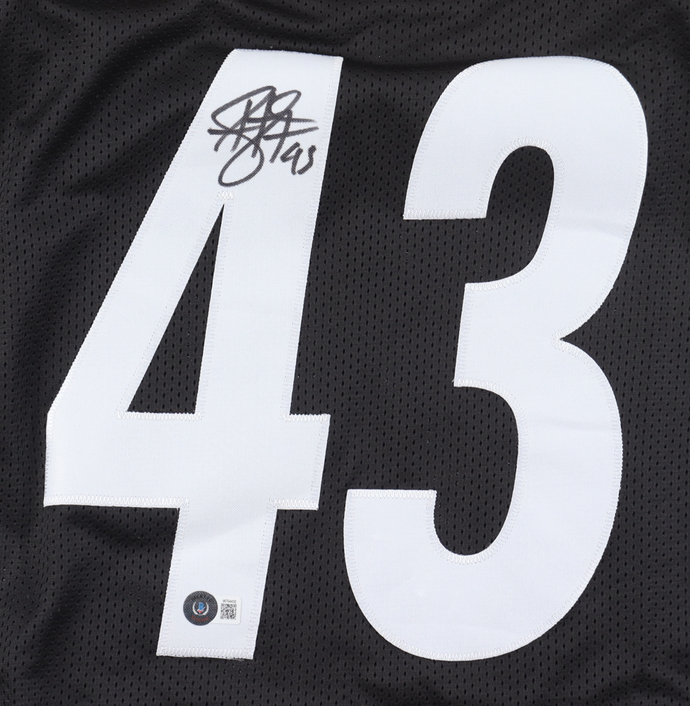 Troy Polamalu Signed Jersey (Beckett) at PristineAuction.com Troy Polamalu Signed Jersey (Beckett) at PristineAuction.com