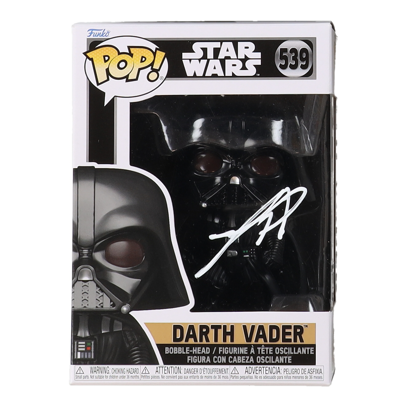 Hayden Christensen Signed "Star Wars" #539 Darth Vader Funko Pop! Vinyl Figure (Beckett) at PristineAuction.com Hayden Christensen Signed "Star Wars" #539 Darth Vader Funko Pop! Vinyl Figure (Beckett) at PristineAuction.com